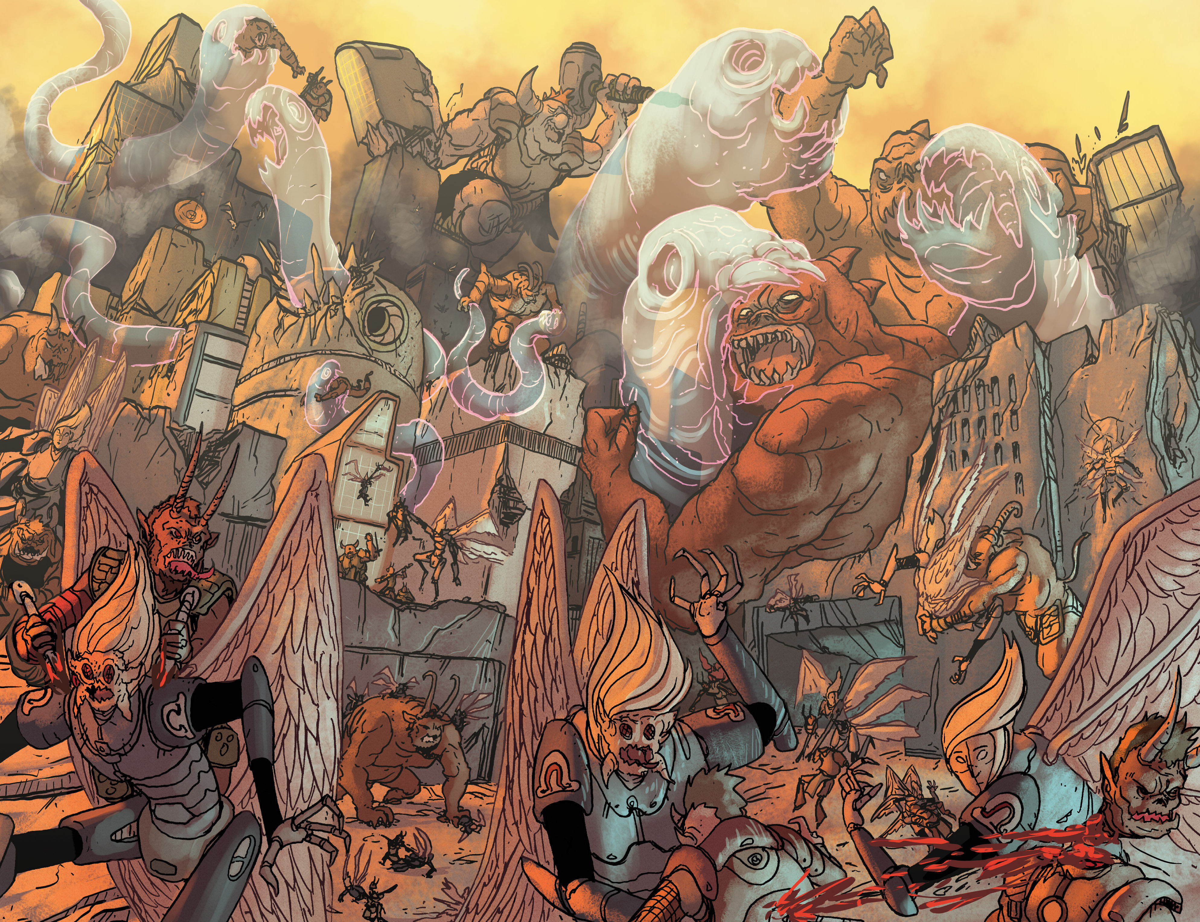 Read online Exodus: The Life After comic -  Issue #5 - 13