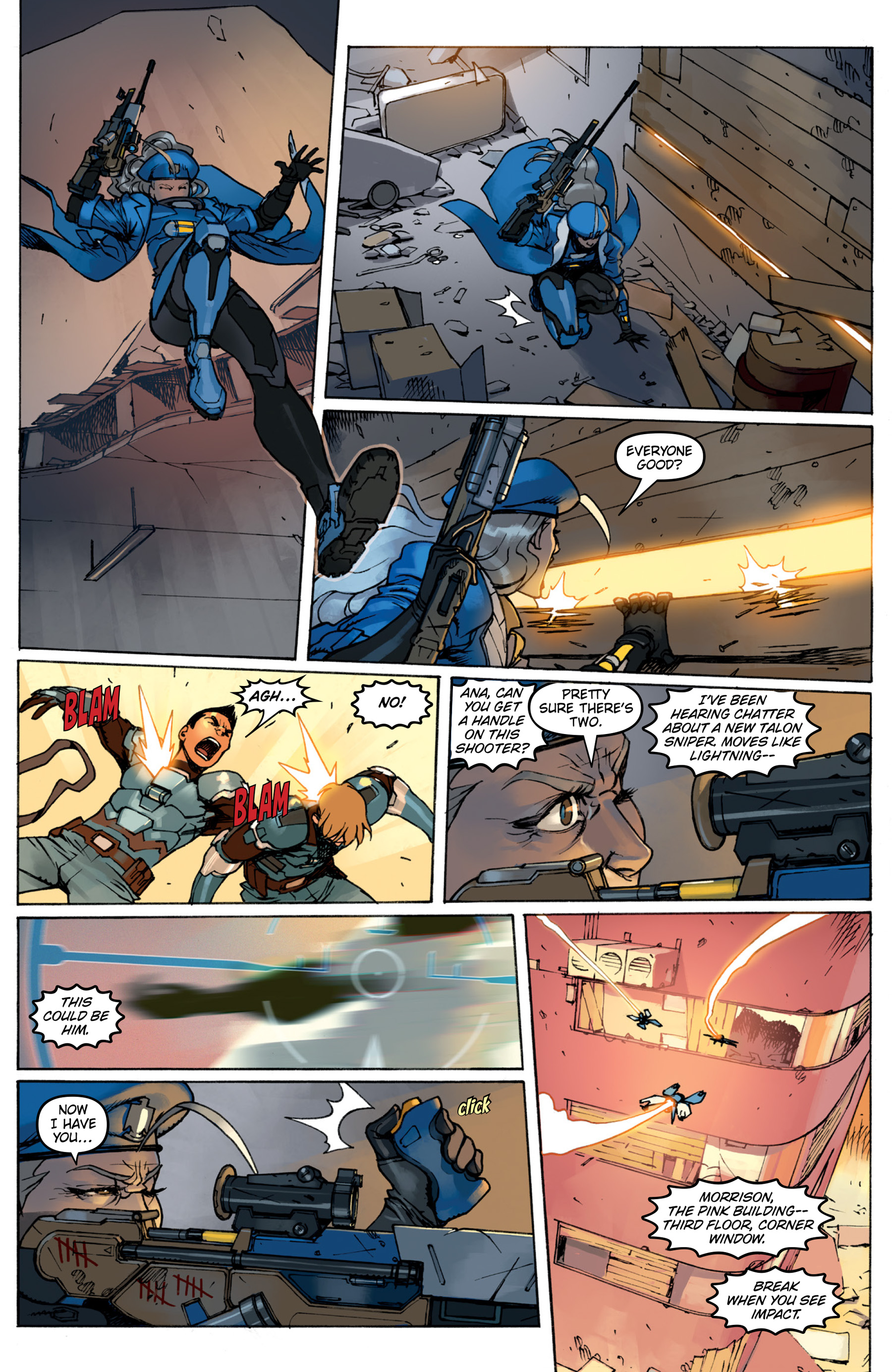 Read online Overwatch comic -  Issue #7 - 7