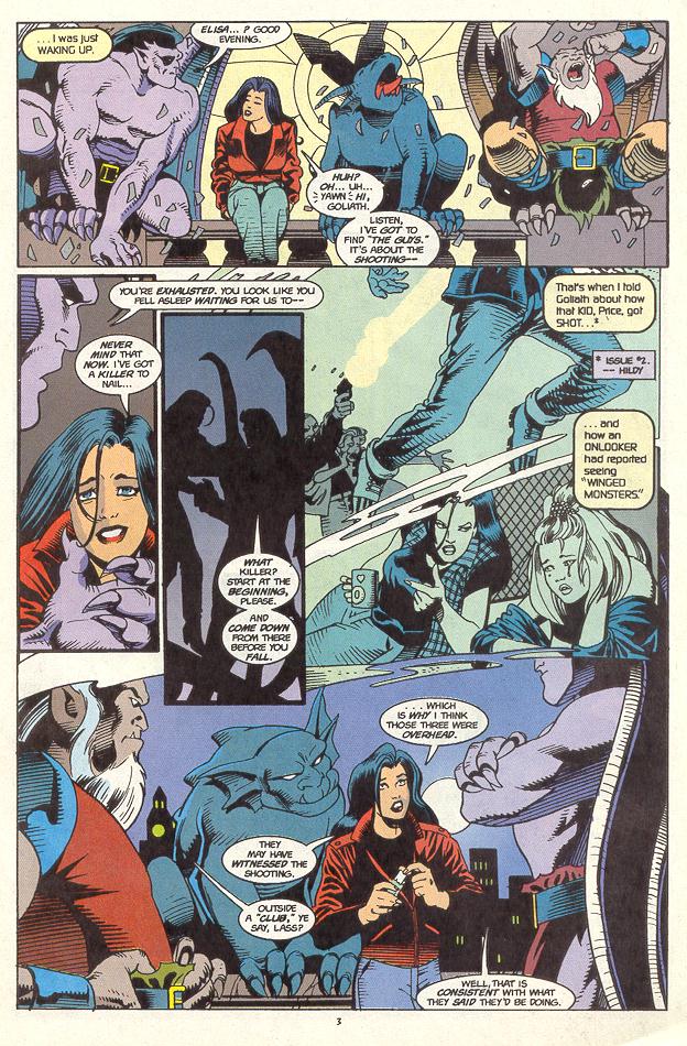 Read online Gargoyles (1995) comic -  Issue #3 - Rude Awekening - 4