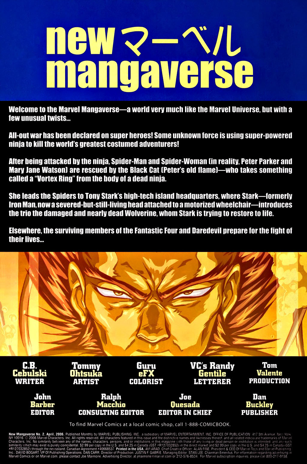 Read online New Mangaverse comic -  Issue #2 - 2
