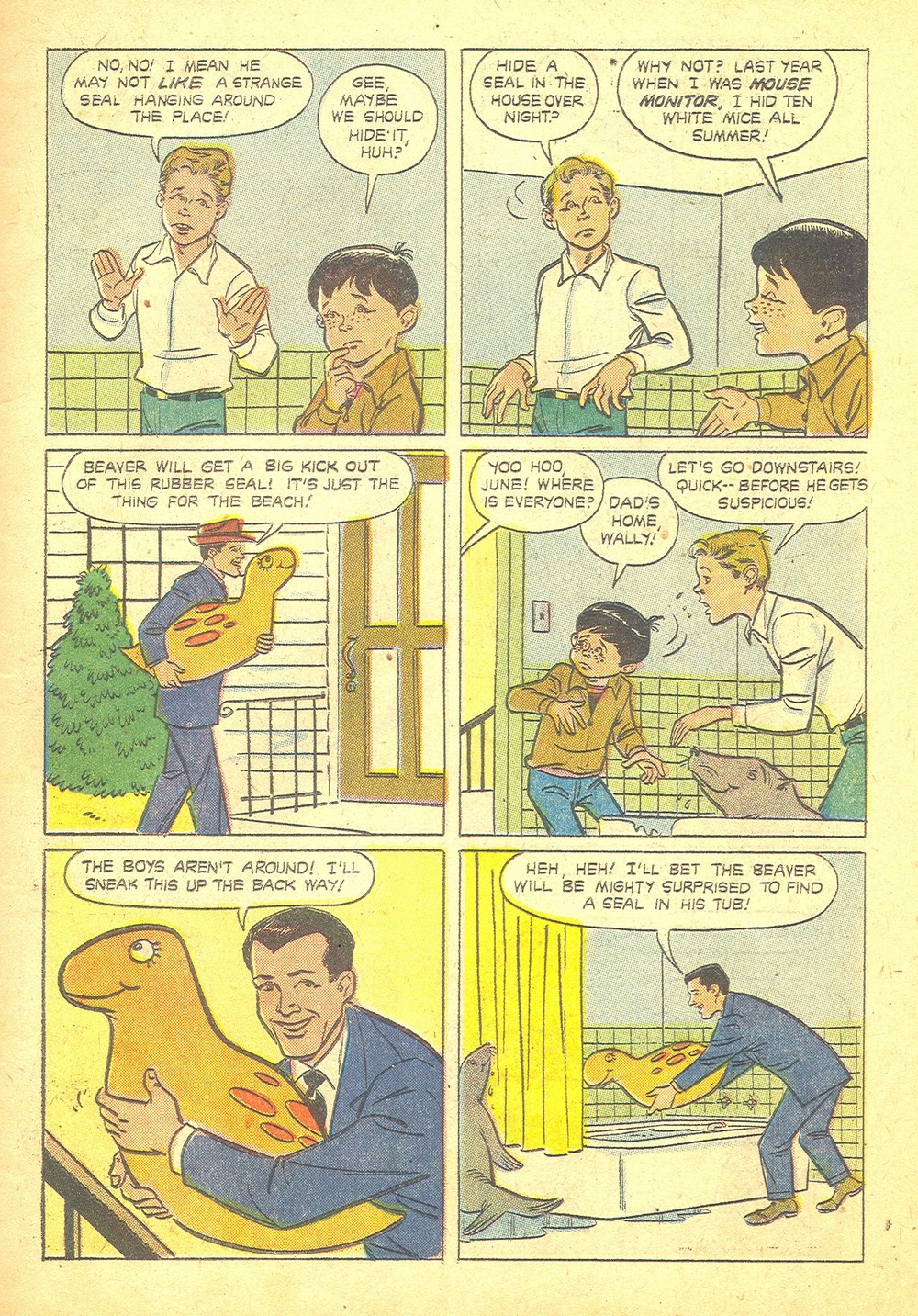 Read online Four Color Comics comic -  Issue #912 - 7