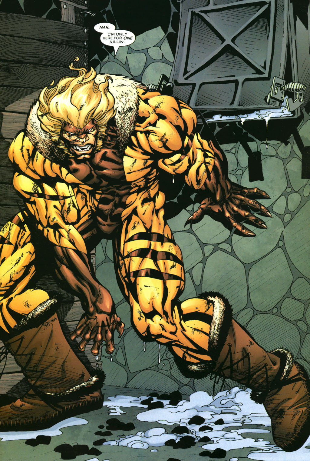 Read online Sabretooth (2004) comic -  Issue #4 - 8