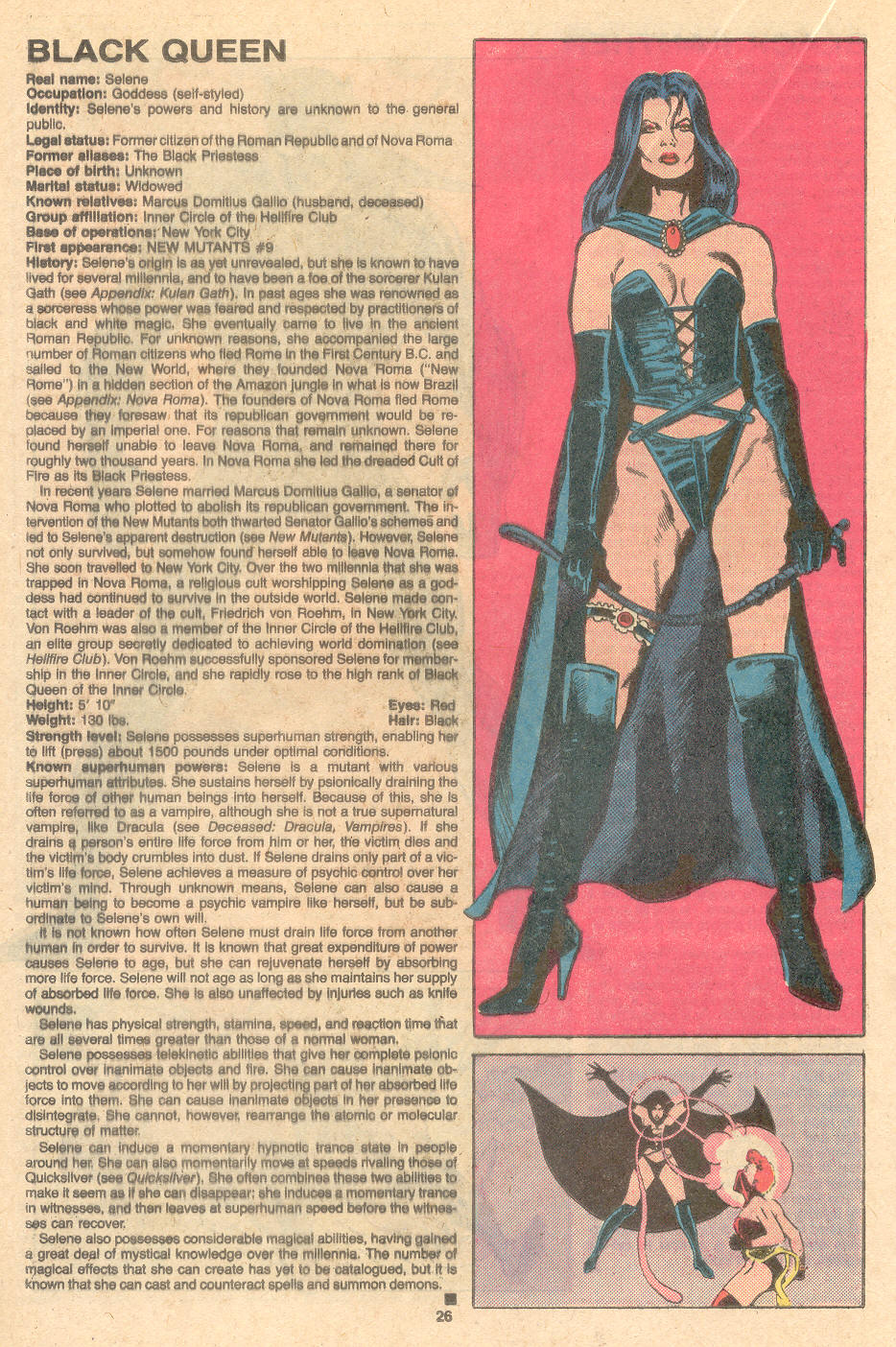 Read online The Official Handbook of the Marvel Universe Deluxe Edition comic -  Issue #2 - 28