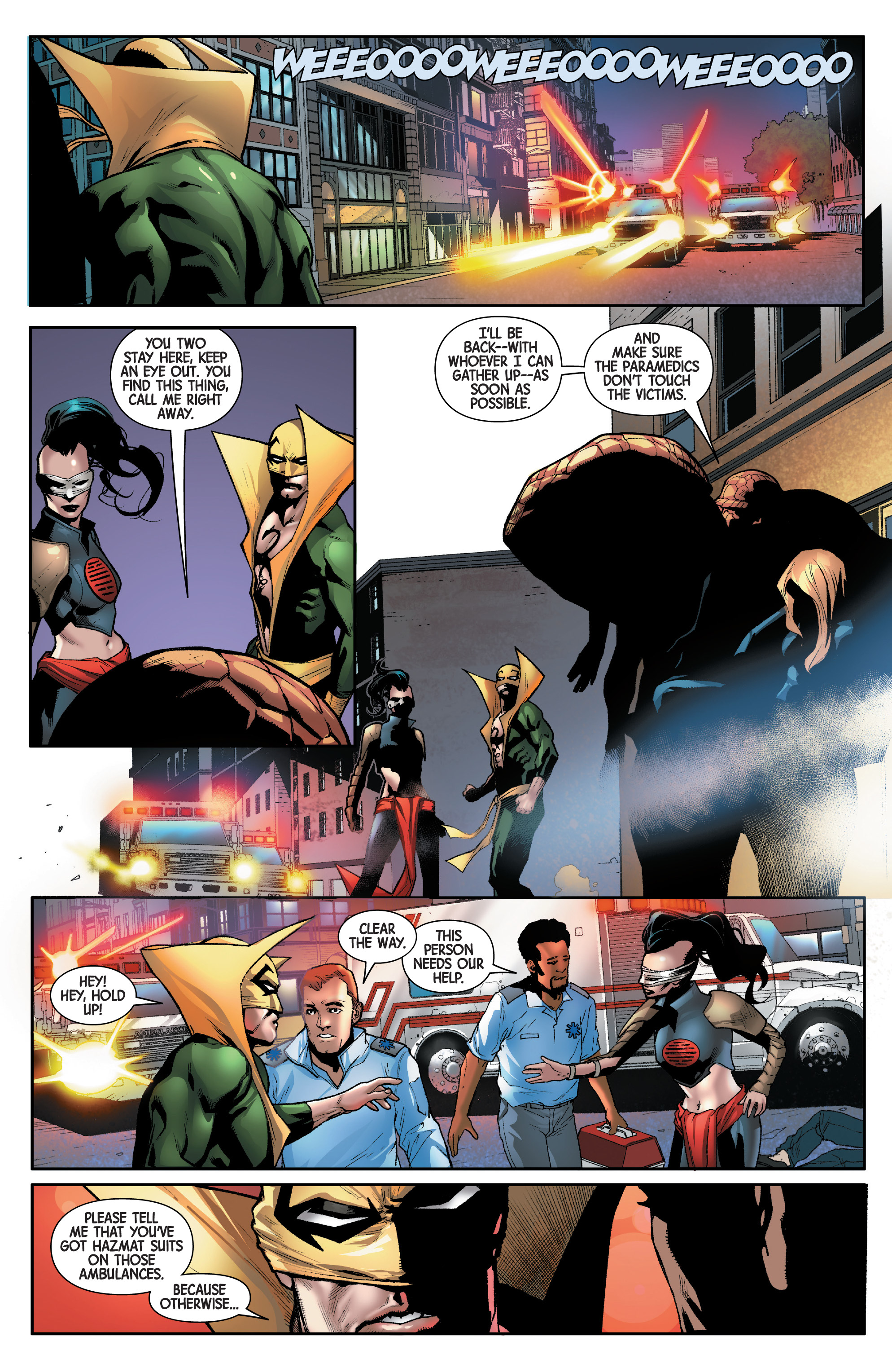 Read online Contagion comic -  Issue #2 - 5