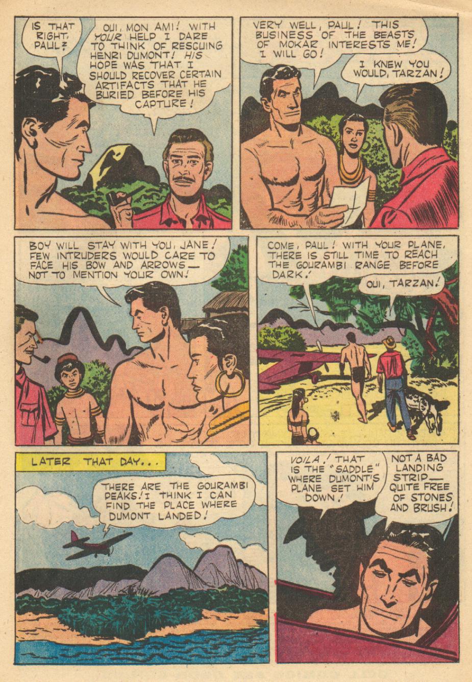 Read online Tarzan (1948) comic -  Issue #81 - 4
