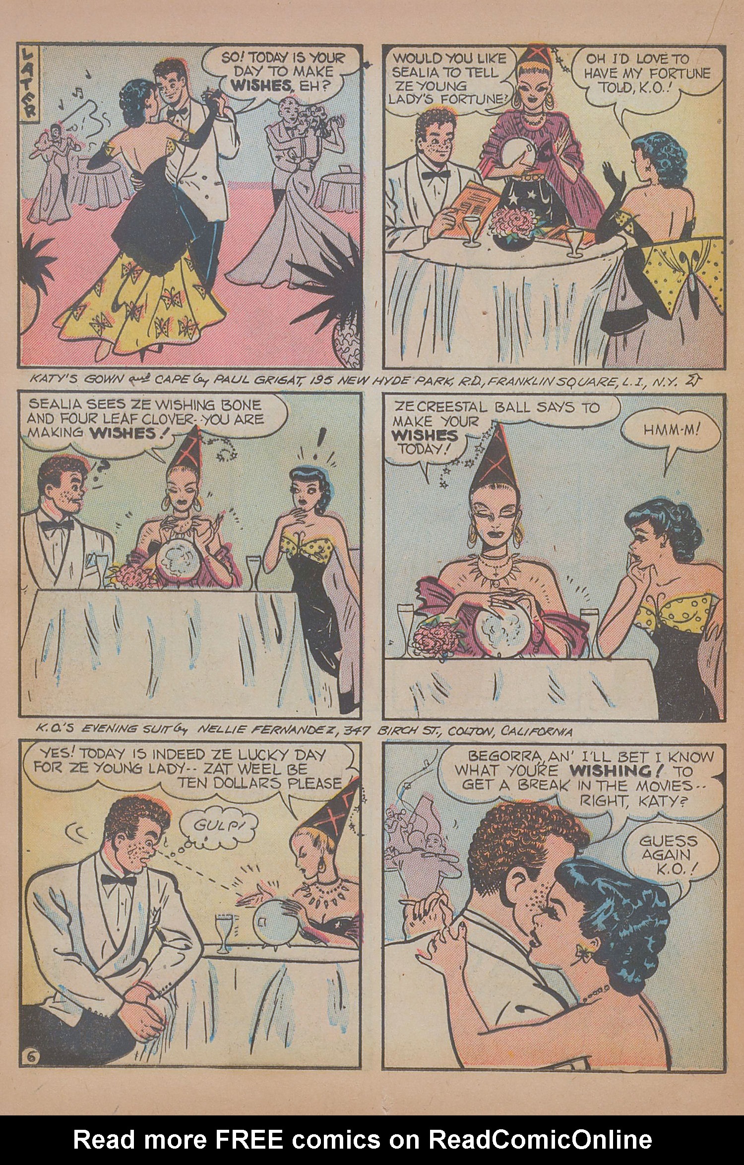Read online Katy Keene (1949) comic -  Issue #3 - 16