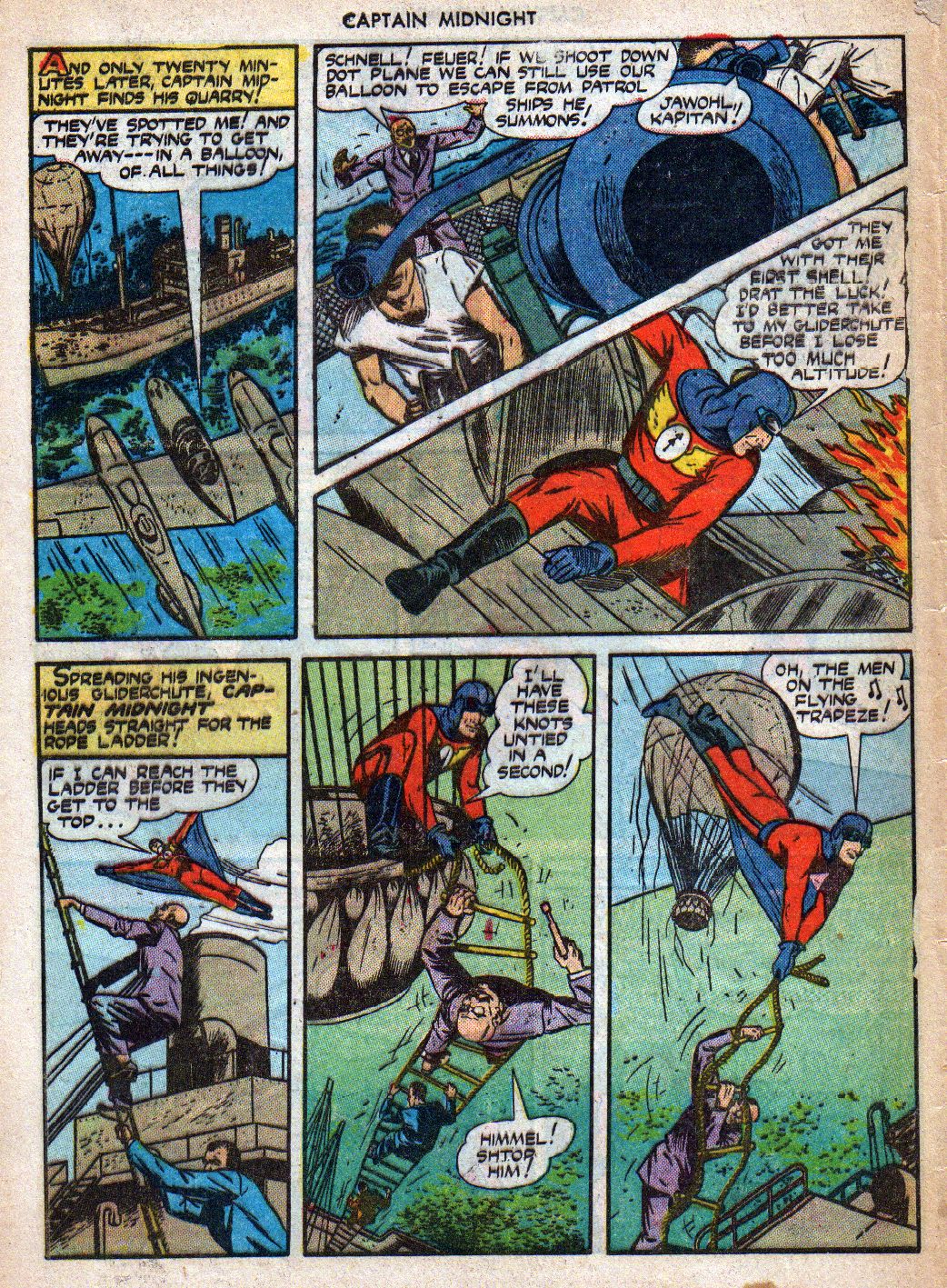 Read online Captain Midnight (1942) comic -  Issue #19 - 44