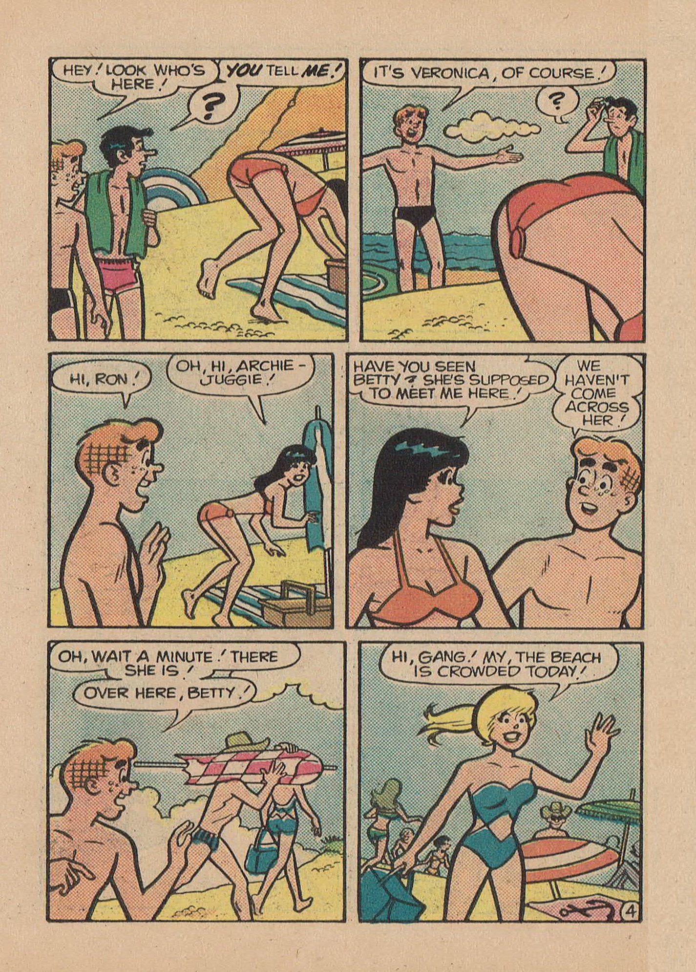 Read online Archie Digest Magazine comic -  Issue #74 - 6