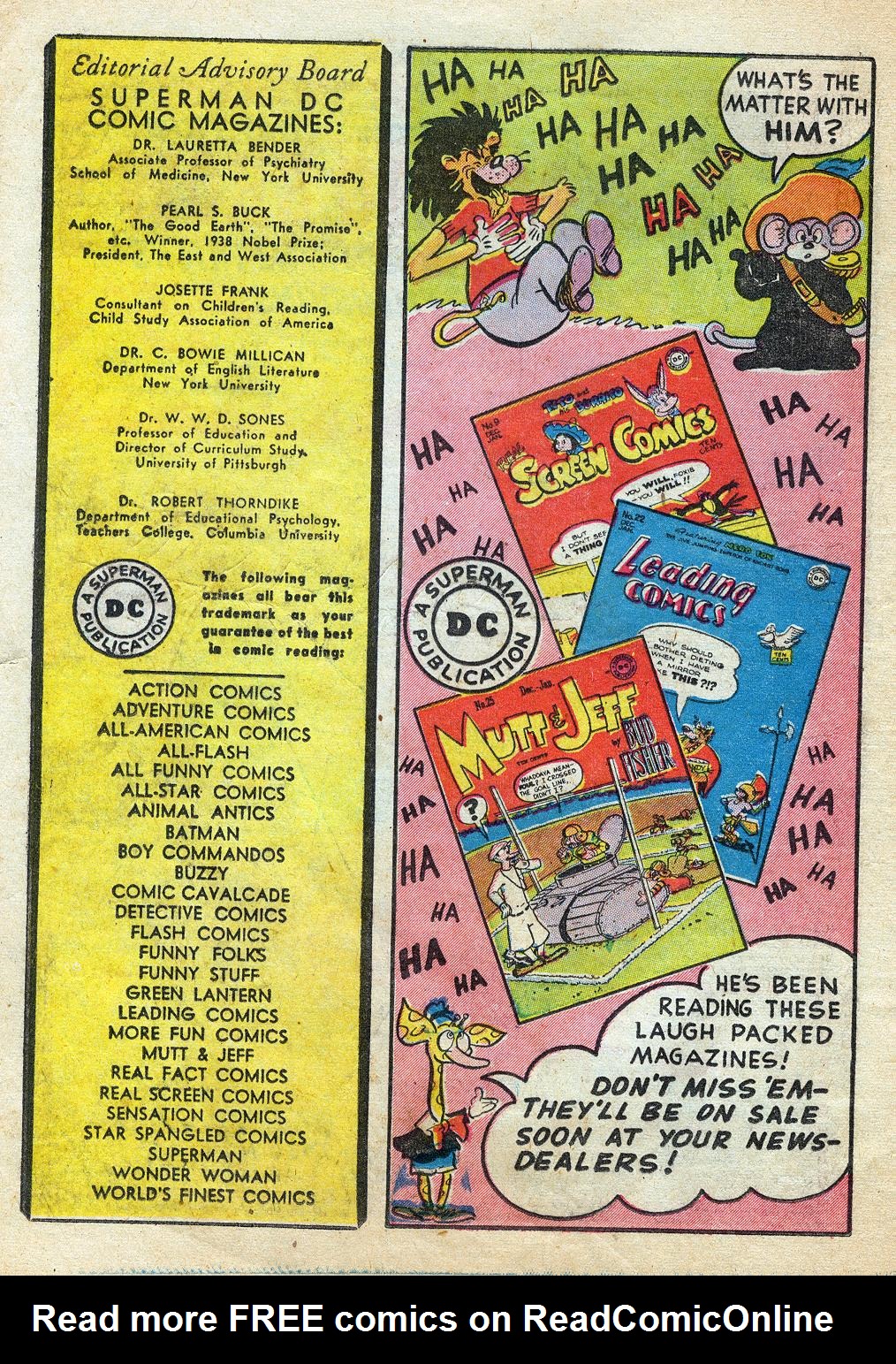 Read online Sensation (Mystery) Comics comic -  Issue #60 - 32