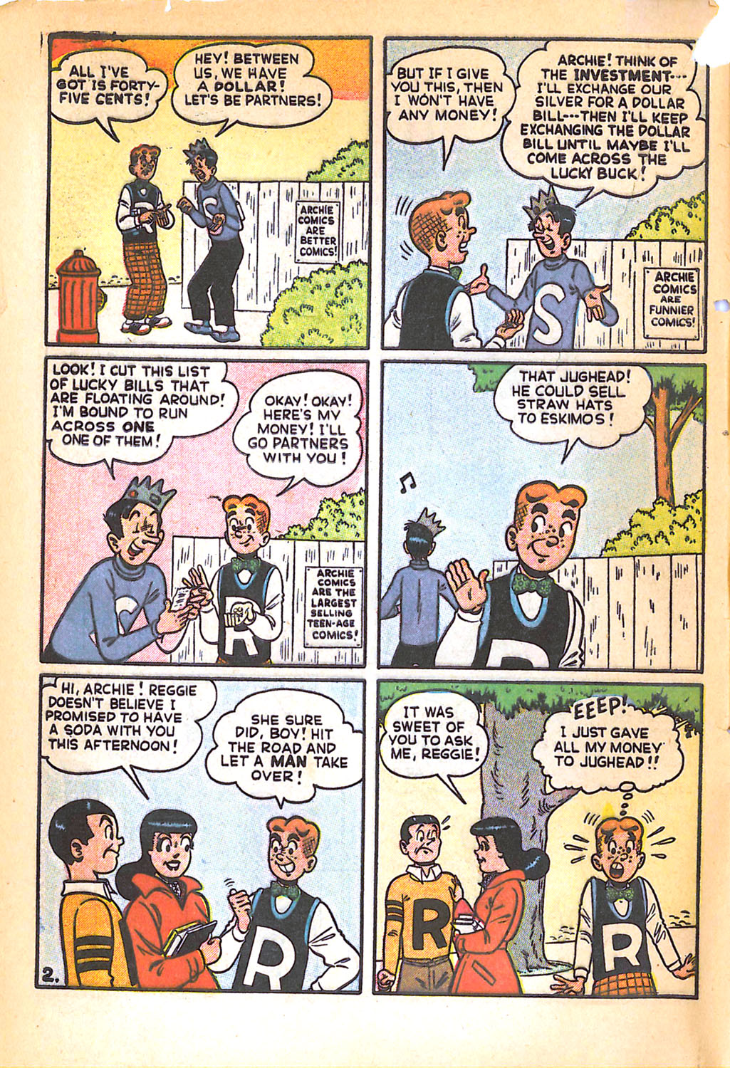 Read online Archie Comics comic -  Issue #067 - 3