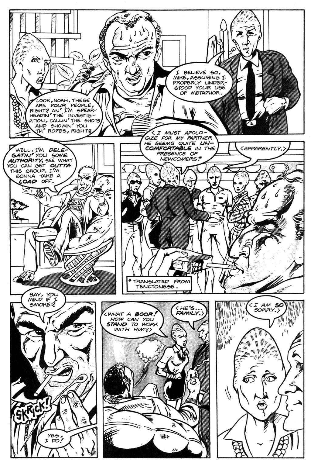 Read online Alien Nation: Public Enemy comic -  Issue #2 - 11
