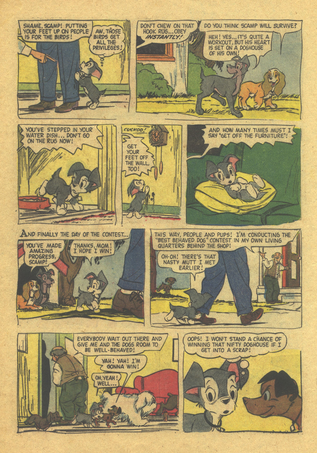 Read online Walt Disney's Comics and Stories comic -  Issue #216 - 16