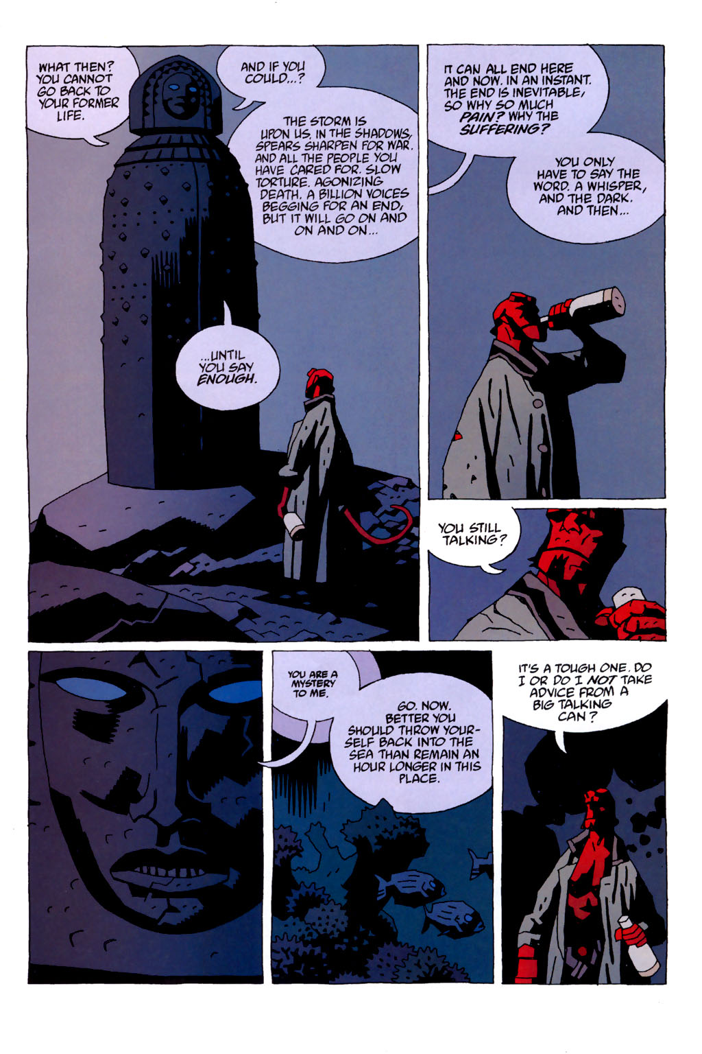 Read online Hellboy: The Island comic -  Issue #1 - 12