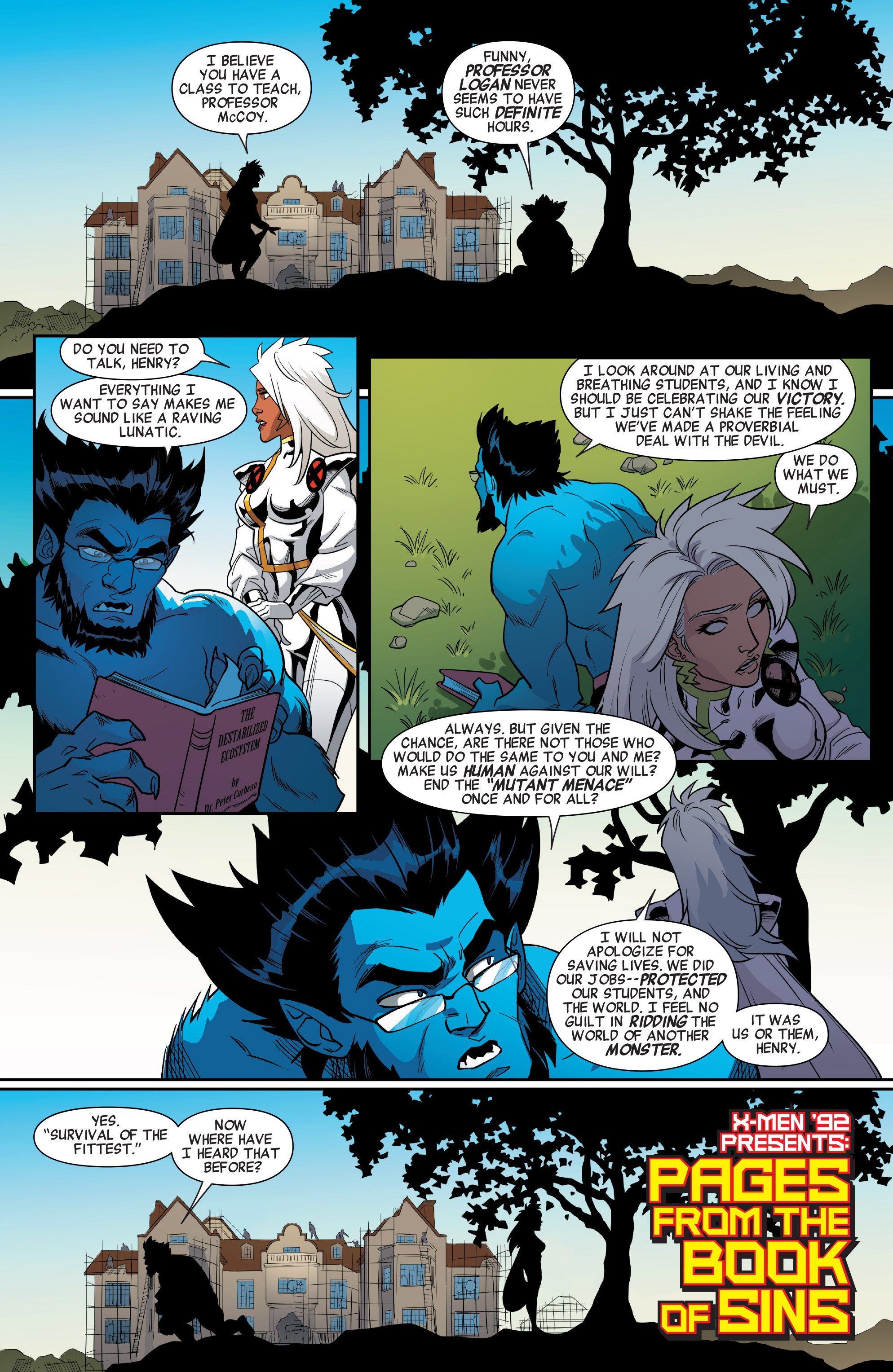 Read online X-Men '92 (2016) comic -  Issue #4 - 21