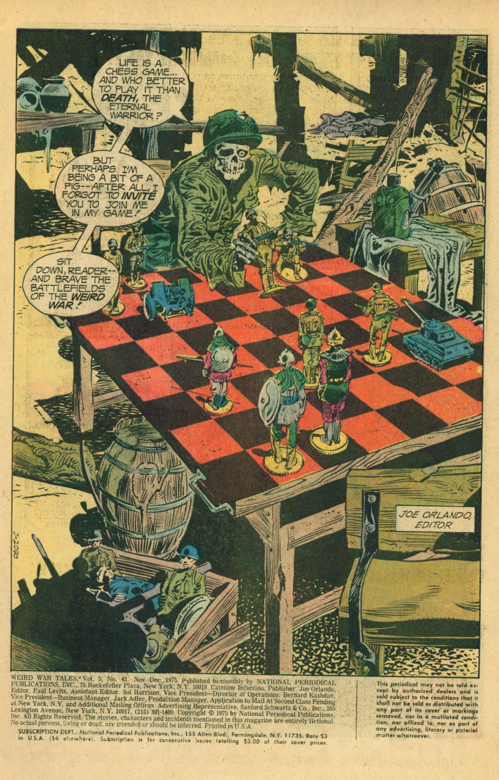 Read online Weird War Tales (1971) comic -  Issue #43 - 3