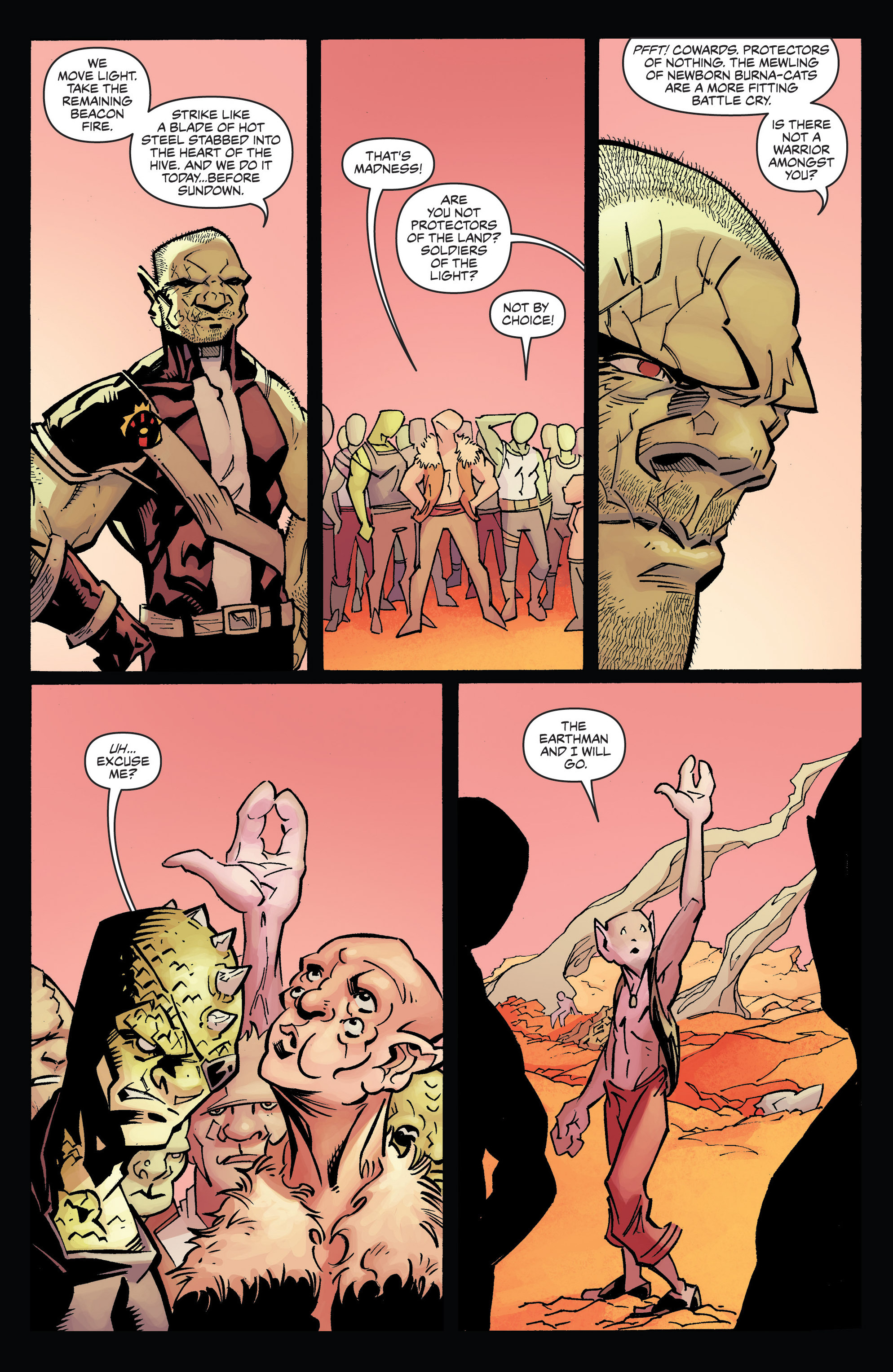 Read online Bigfoot: Sword of the Earthman (2015) comic -  Issue #2 - 19