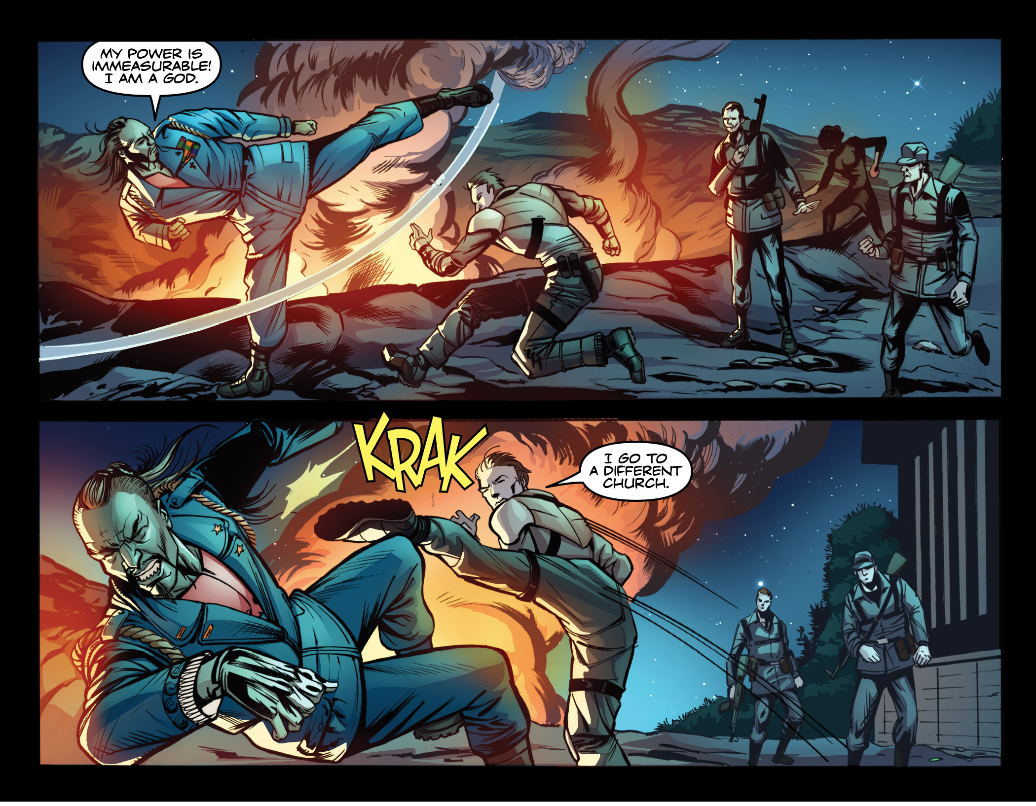 Read online Airwolf Airstrikes comic -  Issue #2 - 41