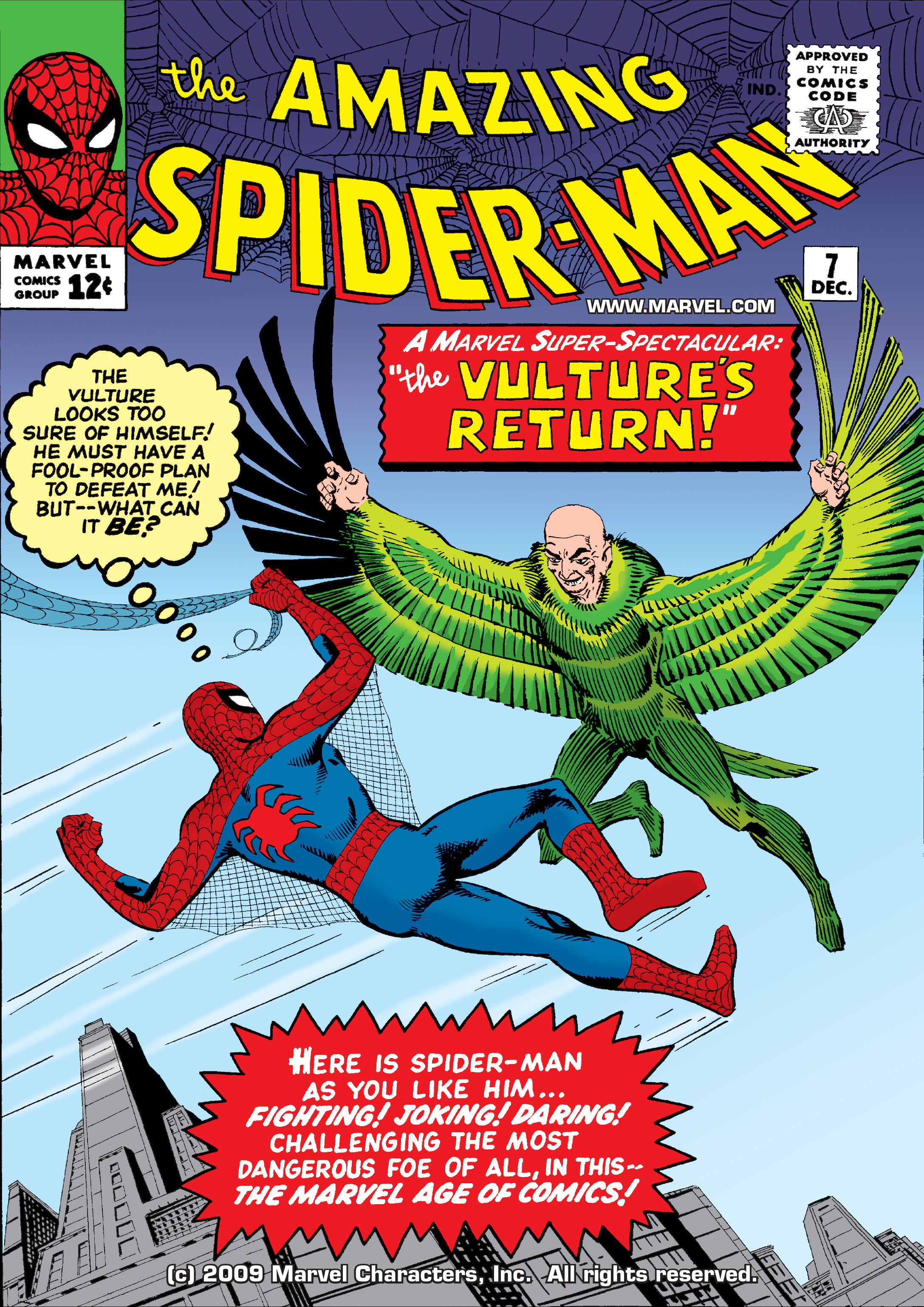 Read online The Amazing Spider-Man (1963) comic -  Issue #7 - 1