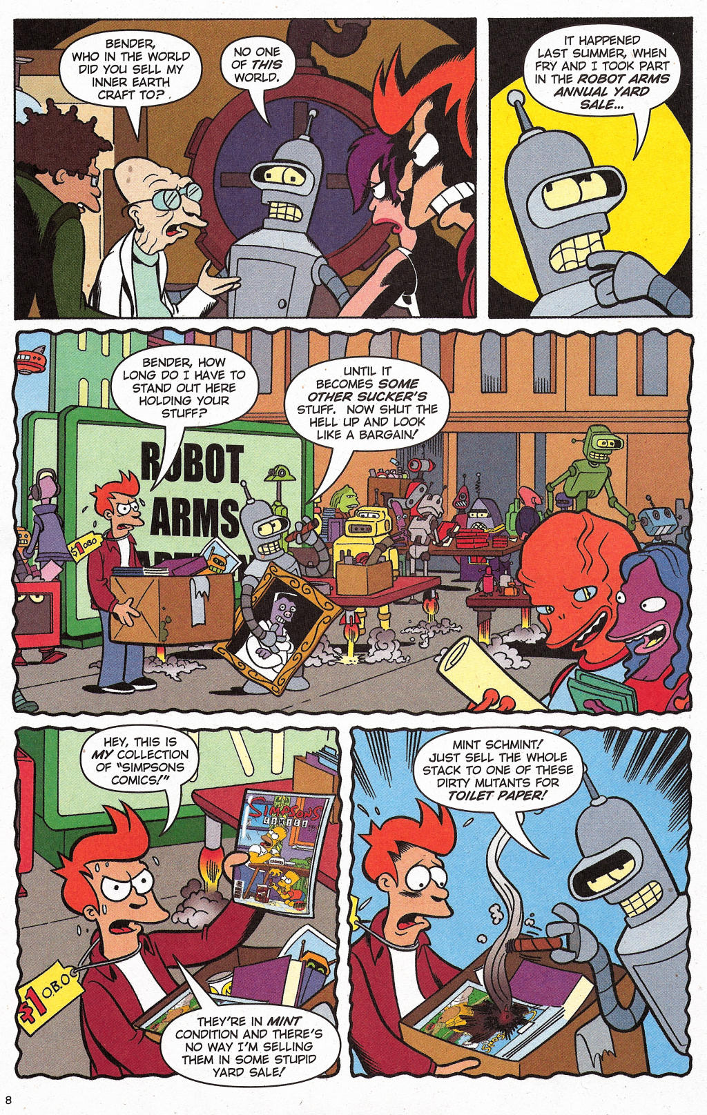 Read online Futurama Comics comic -  Issue #27 - 7