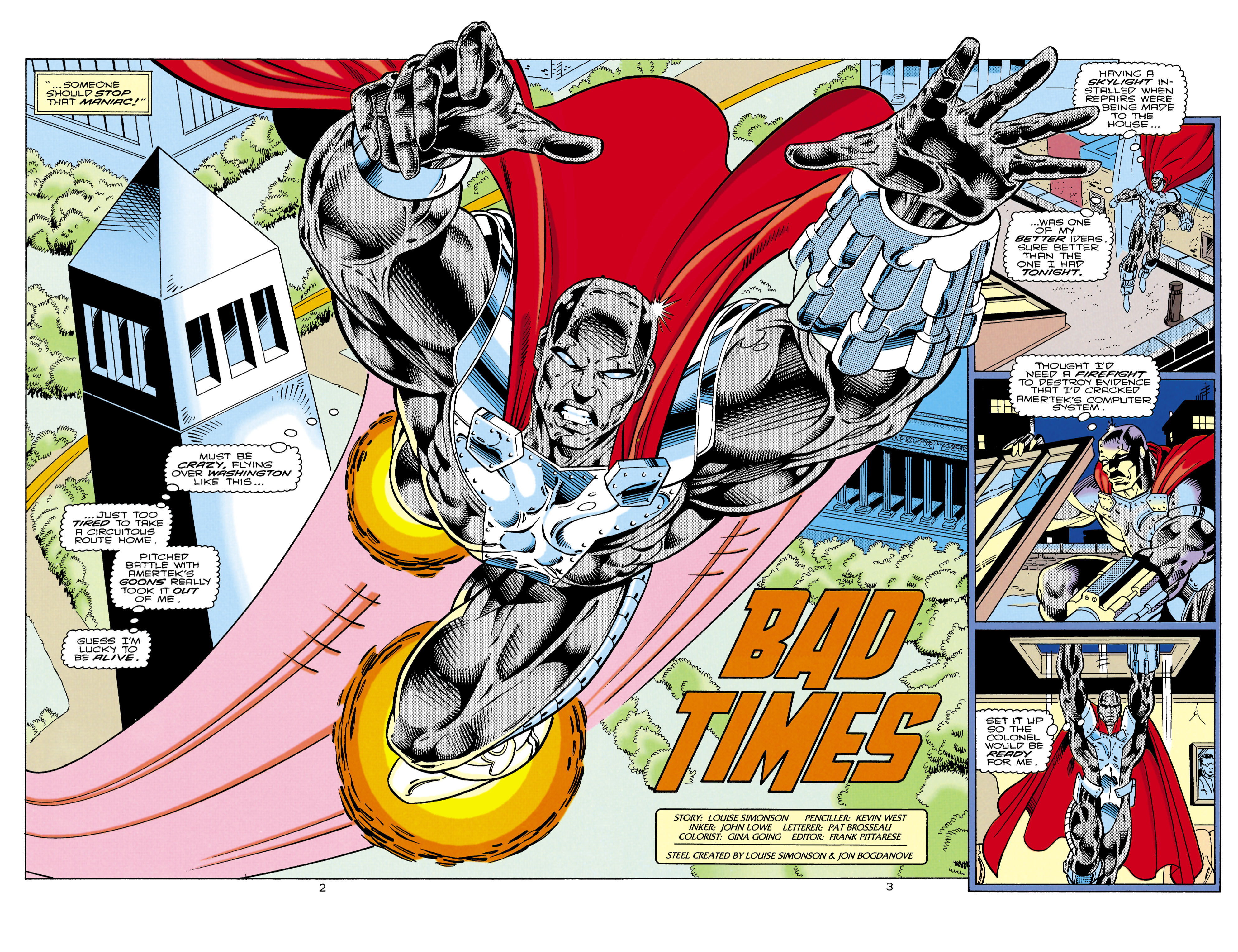 Read online Steel (1994) comic -  Issue #4 - 3