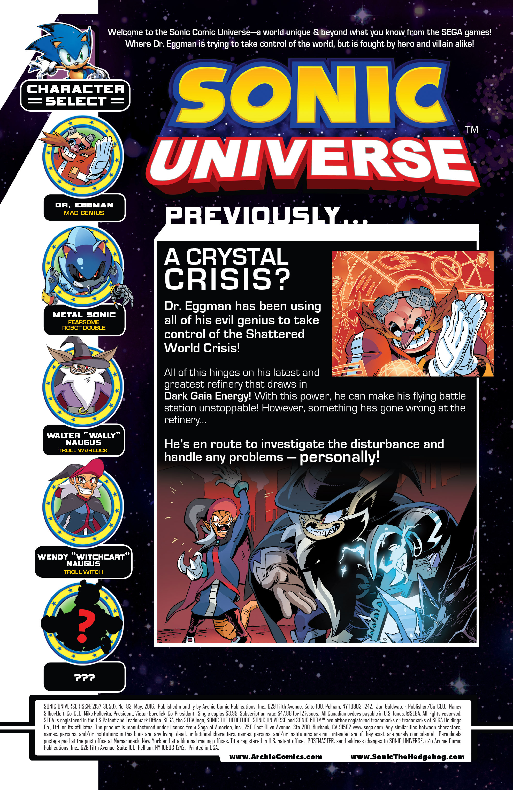 Read online Sonic Universe comic -  Issue #83 - 2