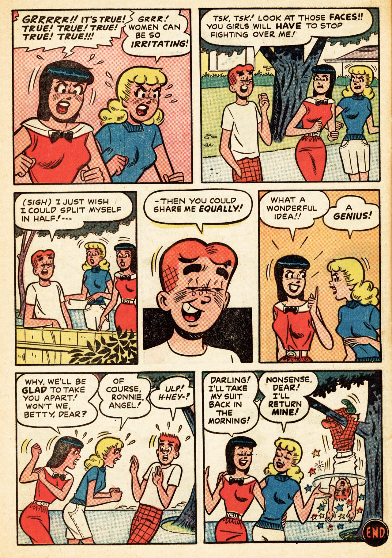 Read online Archie's Girls Betty and Veronica comic -  Issue #67 - 8