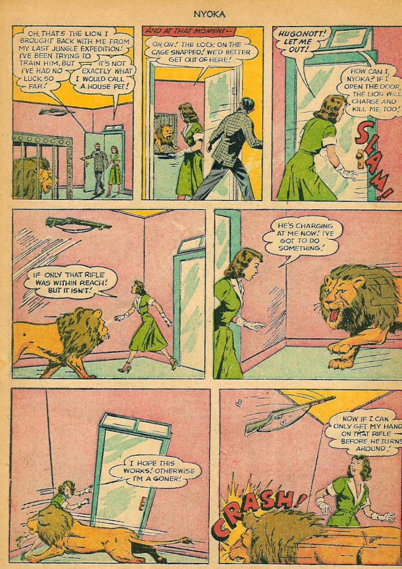 Read online Nyoka the Jungle Girl (1945) comic -  Issue #71 - 7