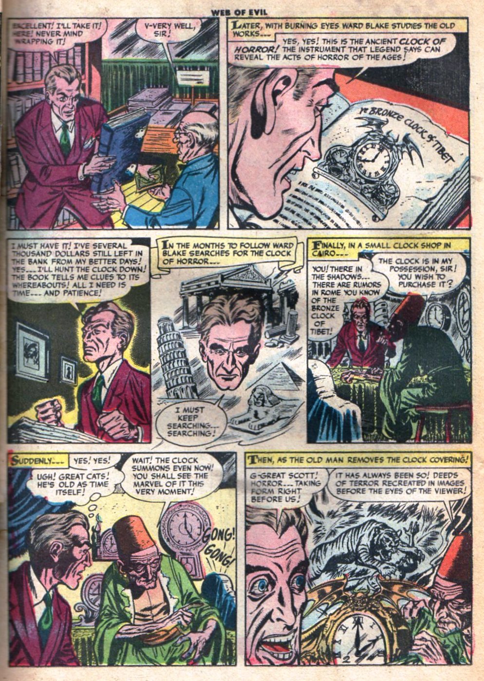 Read online Web of Evil comic -  Issue #13 - 13