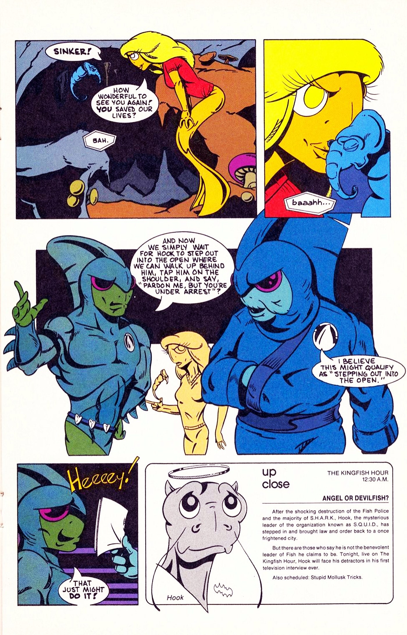 Read online The Fish Police comic -  Issue #12 - 15