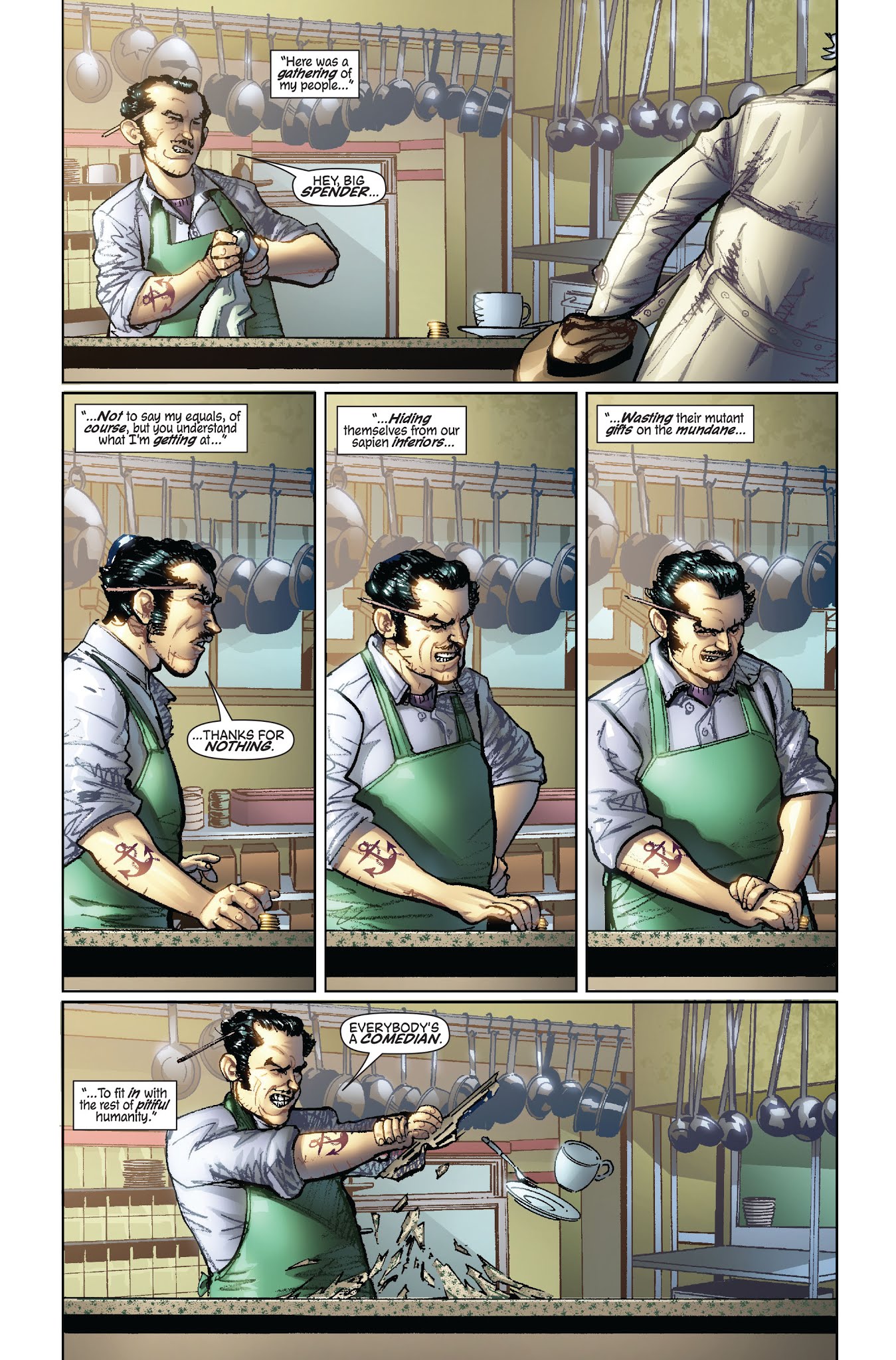Read online Magneto (2011) comic -  Issue # Full - 8