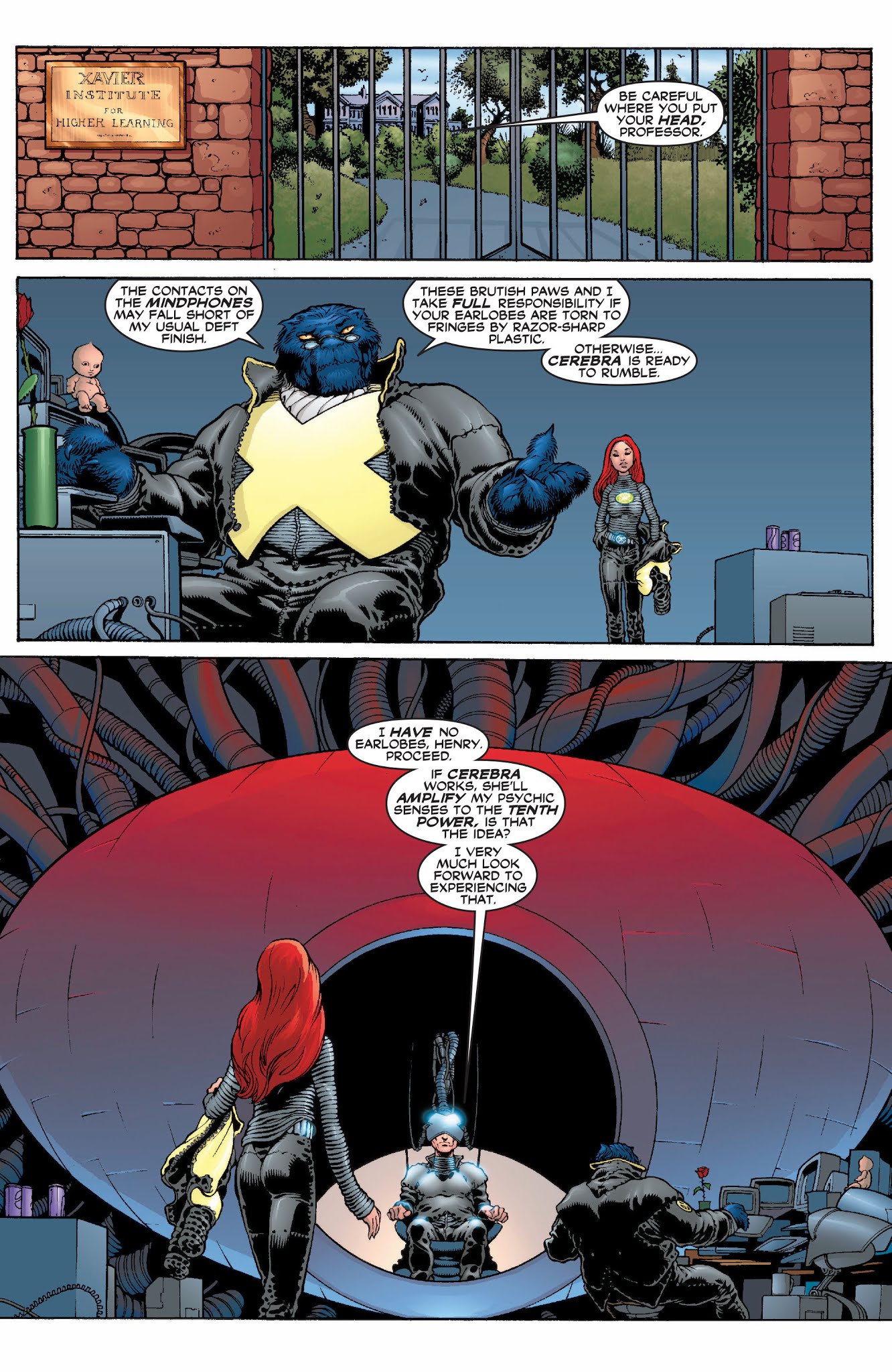 Read online New X-Men (2001) comic -  Issue # _TPB 1 - 8