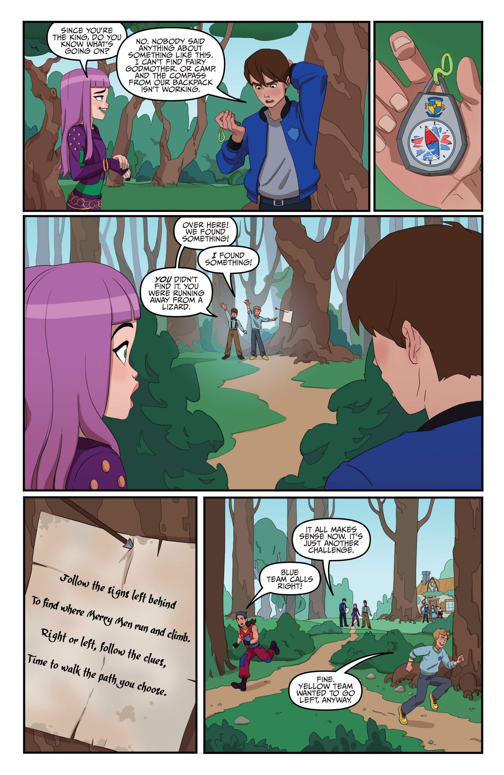Read online Descendants: Twisted Field Trip comic -  Issue # Full - 36