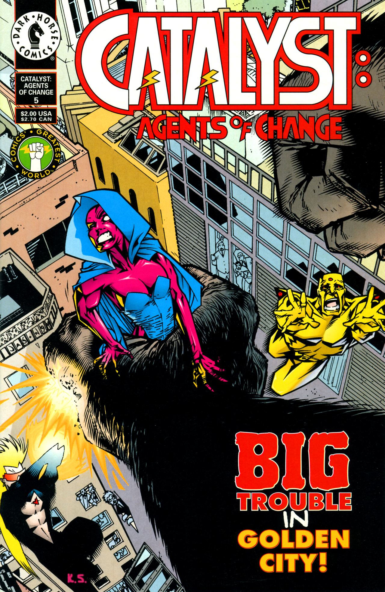 Read online Catalyst: Agents of Change comic -  Issue #5 - 1