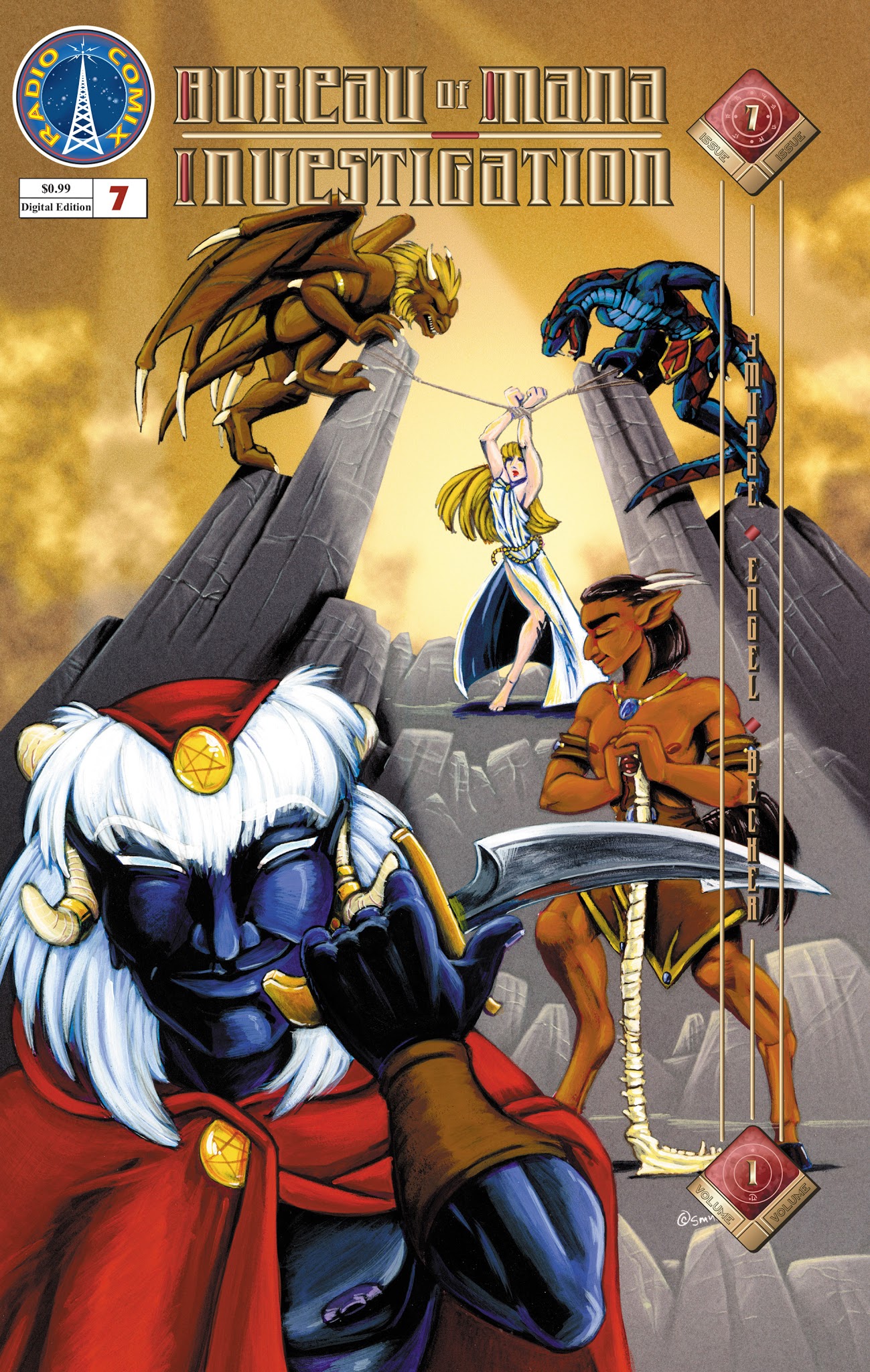 Read online Bureau of Mana Investigation comic -  Issue #7 - 1