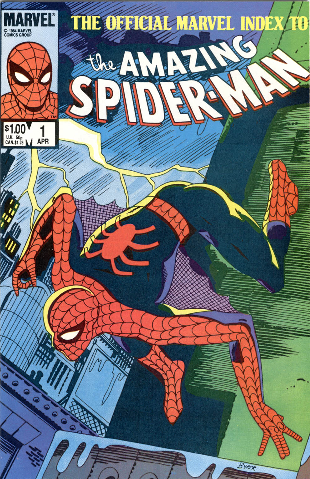 Read online The Official Marvel Index to The Amazing Spider-Man comic -  Issue #1 - 1
