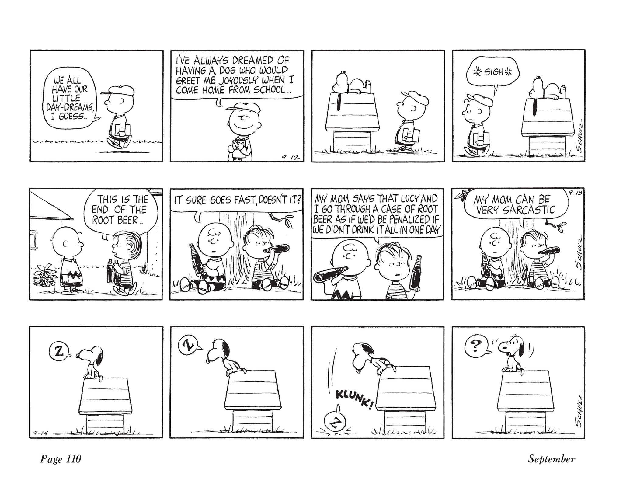 Read online The Complete Peanuts comic -  Issue # TPB 7 - 121