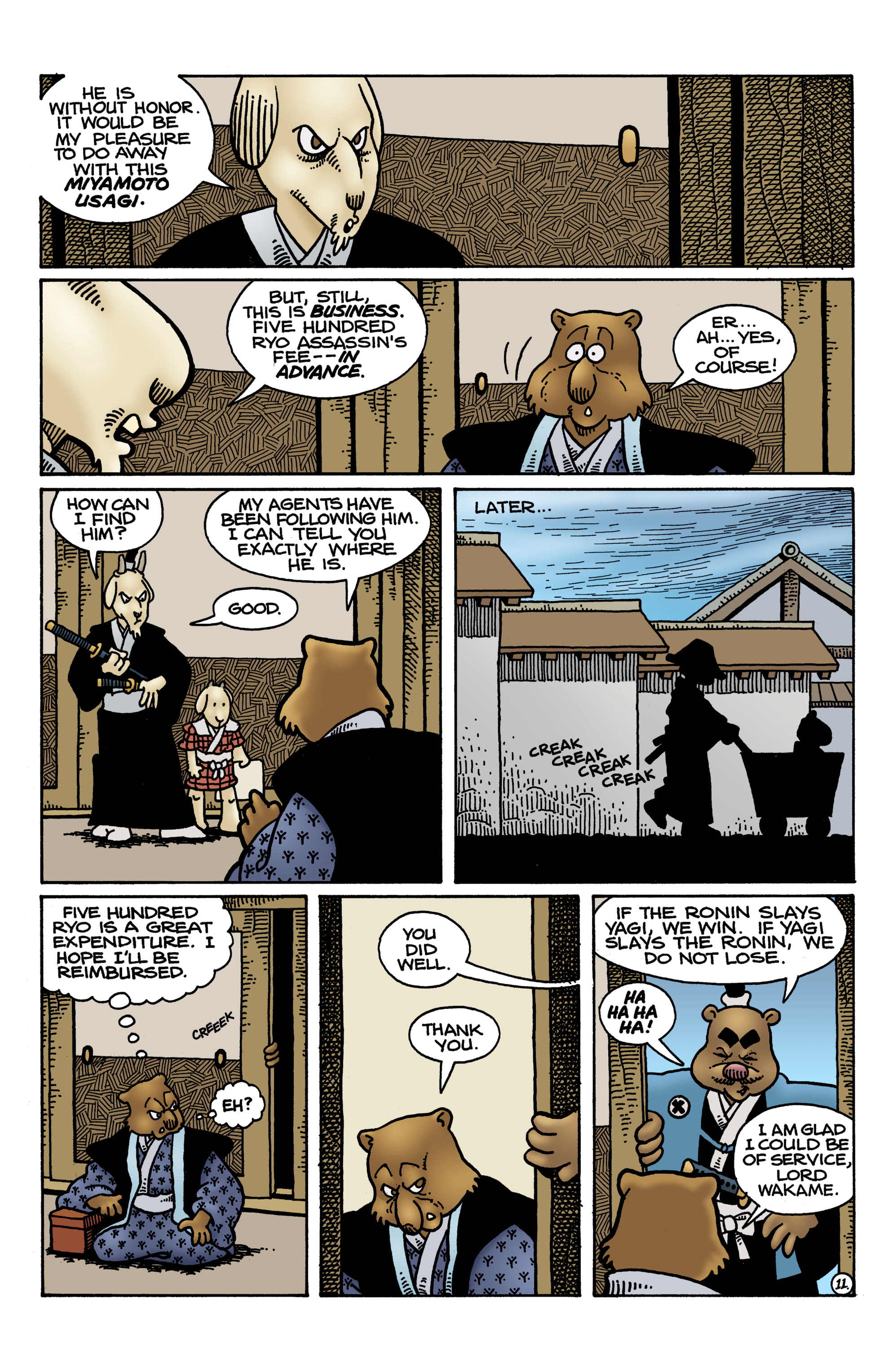 Read online Usagi Yojimbo: Lone Goat and Kid comic -  Issue #6 - 13