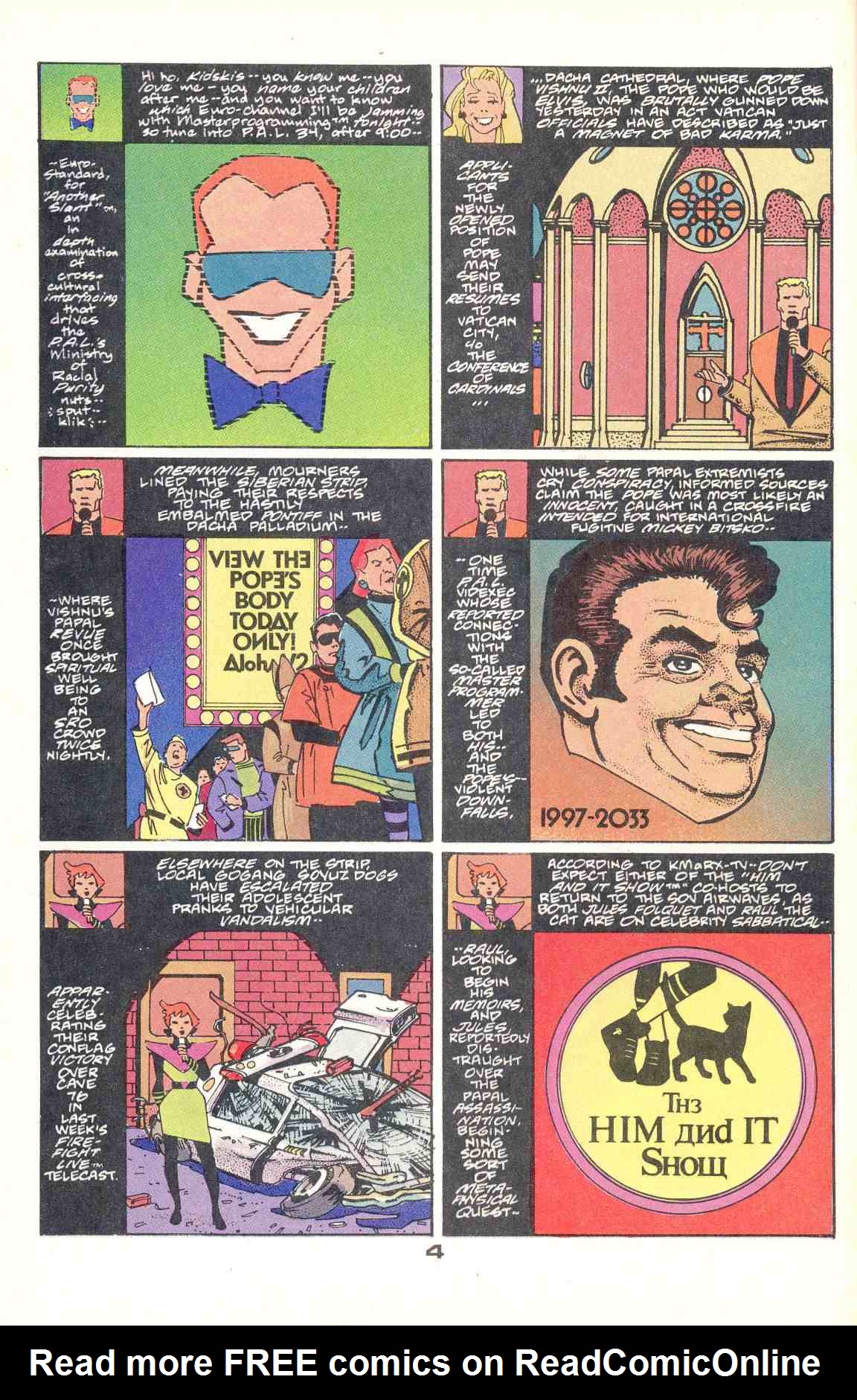Read online Howard Chaykin's American Flagg comic -  Issue #11 - 6