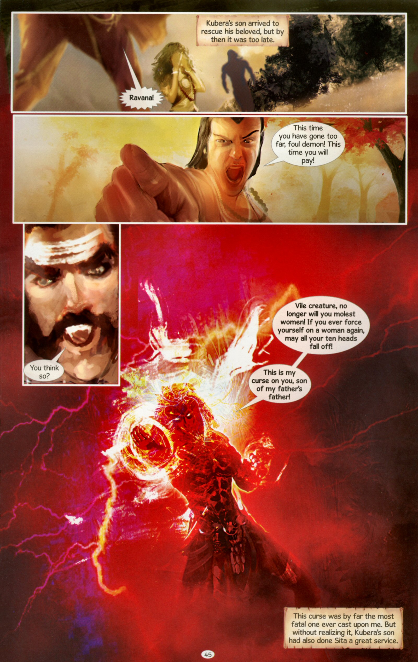 Read online Ravana: Roar of the Demon King comic -  Issue # Full - 49