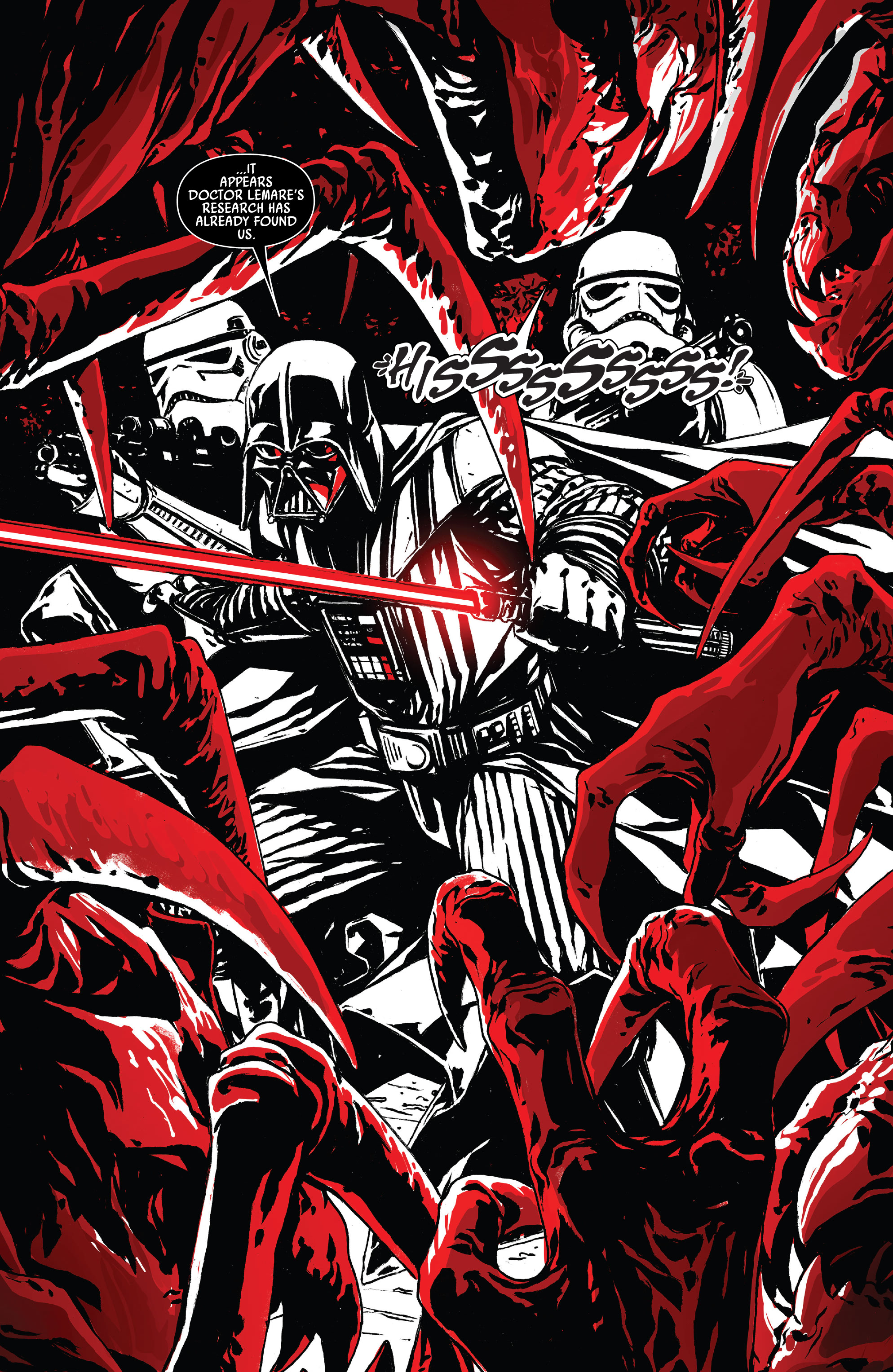 Read online Star Wars: Darth Vader - Black, White & Red comic -  Issue #2 - 11