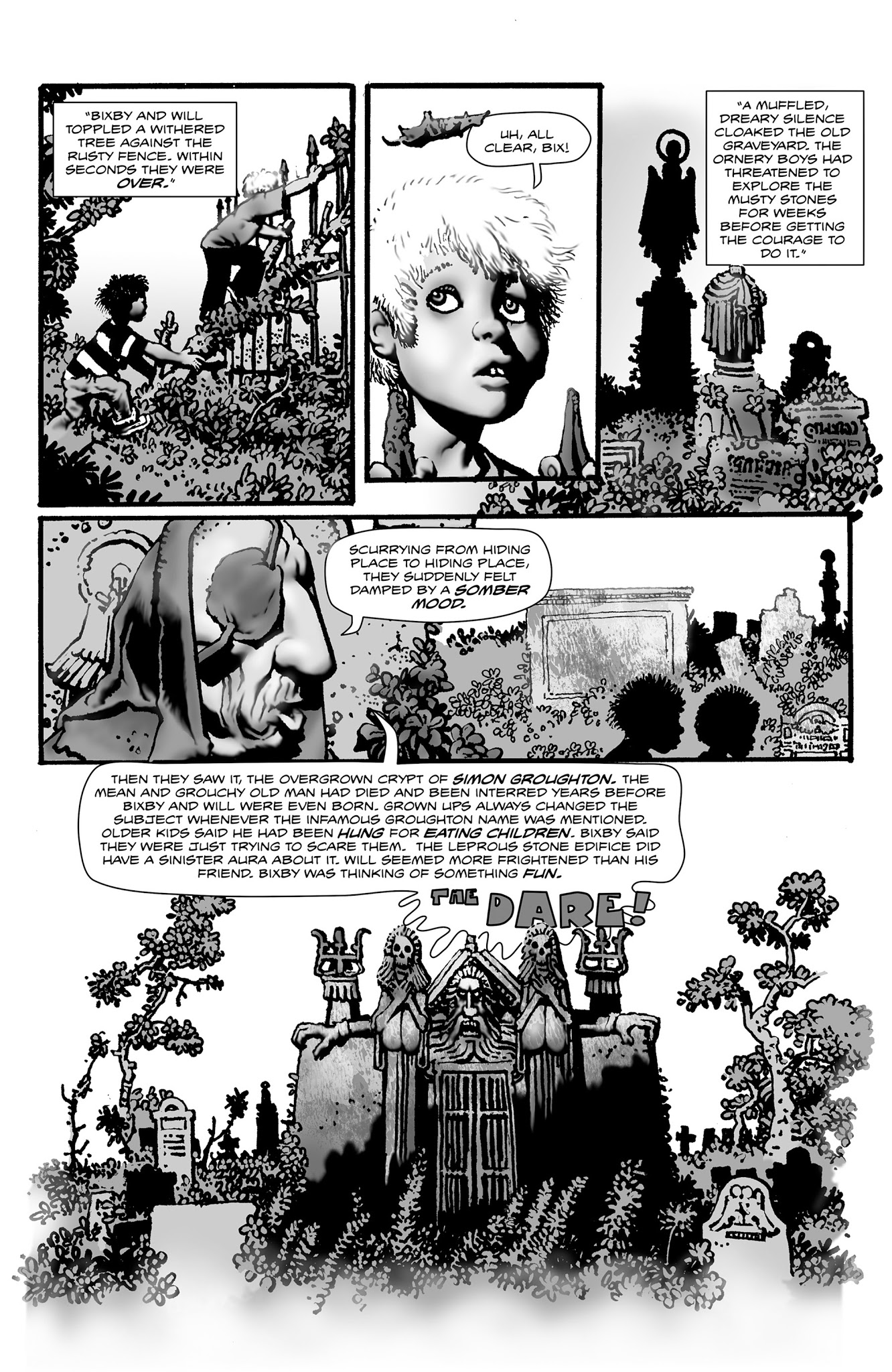 Read online Shadows on the Grave comic -  Issue #8 - 11