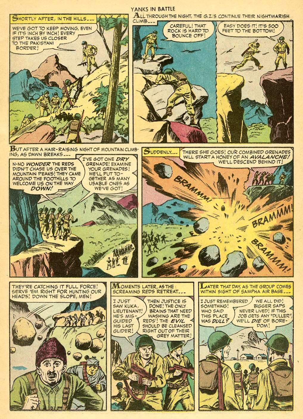 Read online Yanks In Battle comic -  Issue #2 - 11