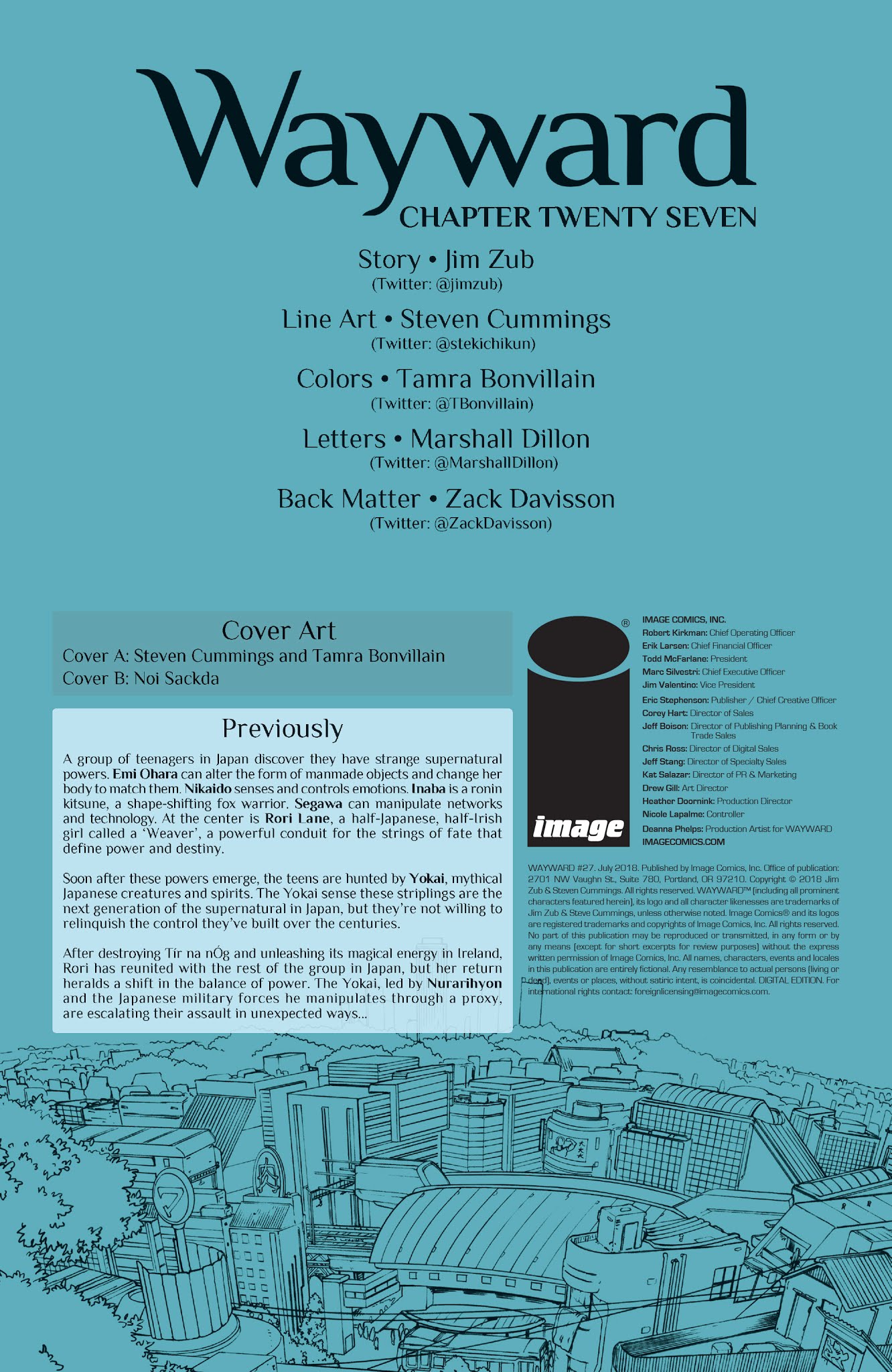 Read online Wayward comic -  Issue #27 - 2