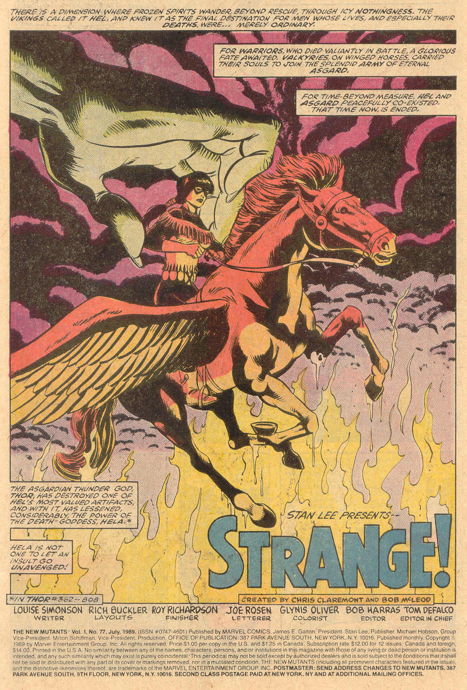 The New Mutants Issue #77 #84 - English 2
