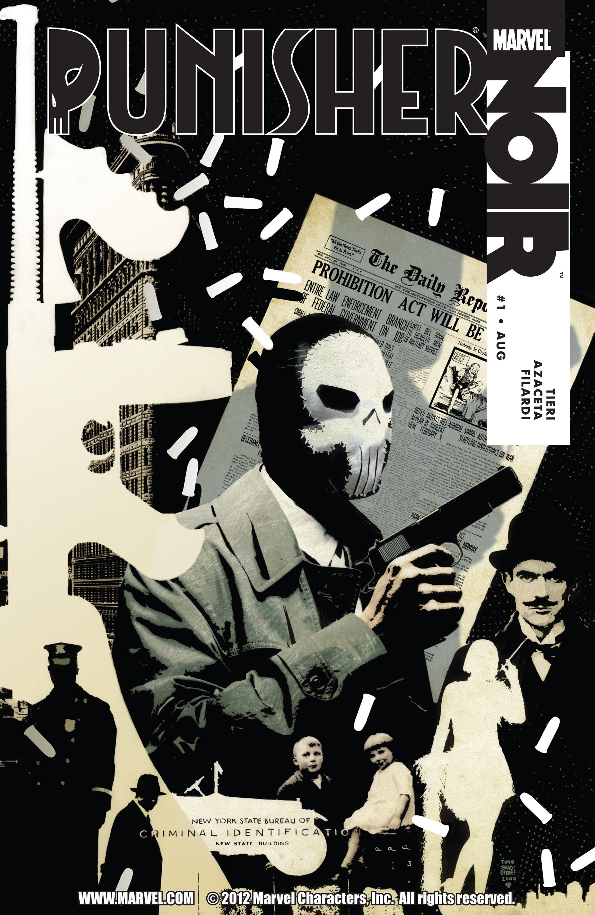 Read online Punisher Noir comic -  Issue #1 - 1