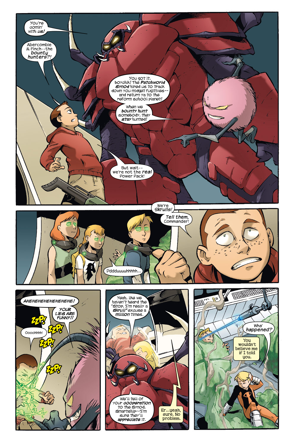 Read online Skrulls vs. Power Pack comic -  Issue #4 - 20