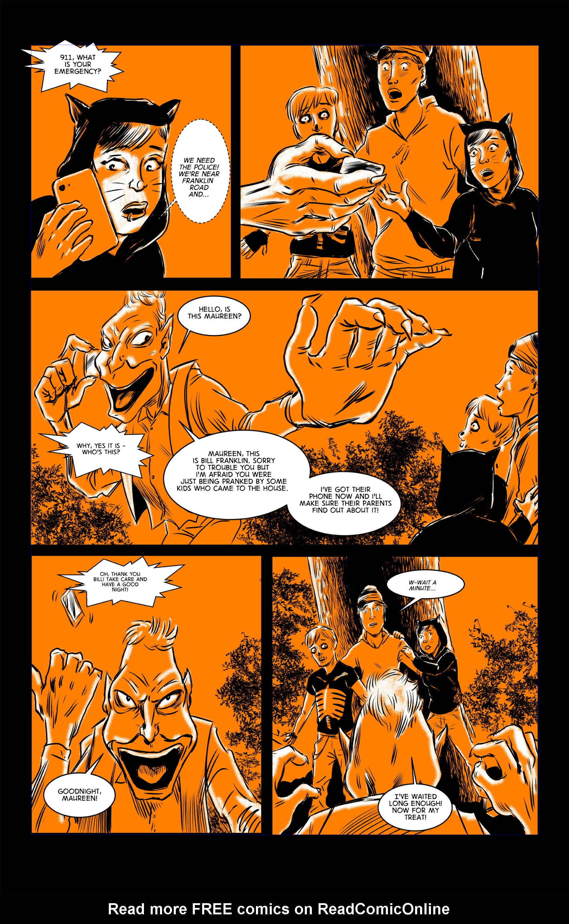 Read online BOO! Halloween Stories 2015 comic -  Issue # Full - 77