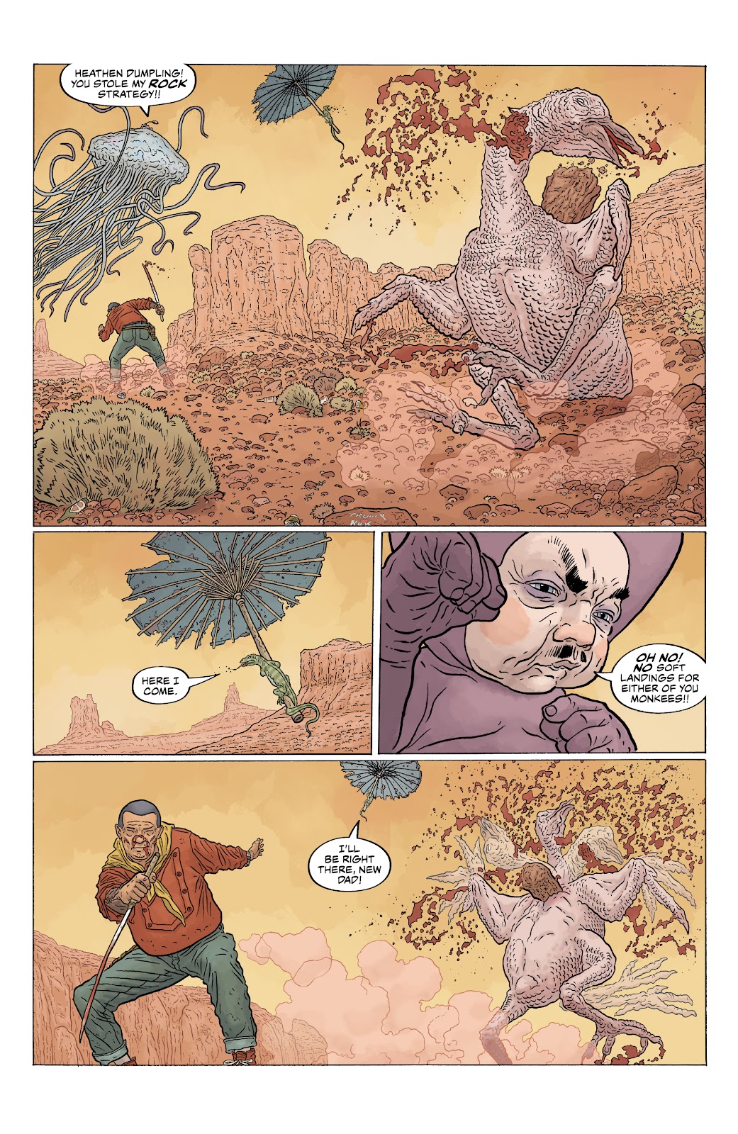 Shaolin Cowboy: Cruel to Be Kin issue 2 - Page 25
