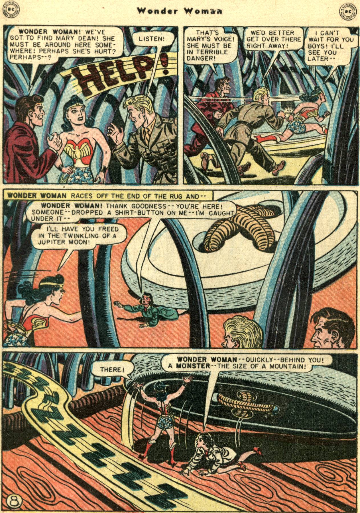 Read online Wonder Woman (1942) comic -  Issue #31 - 10