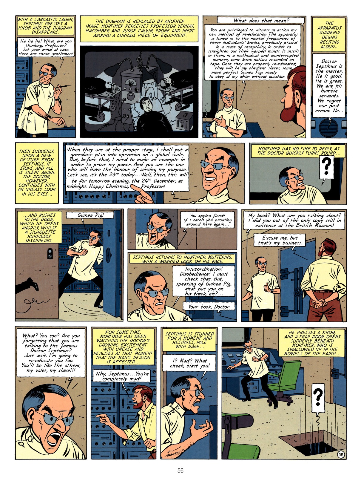 Read online Blake & Mortimer comic -  Issue #1 - 58
